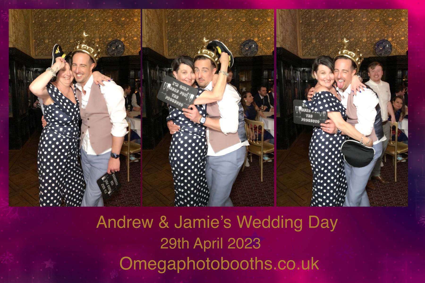 Andrew & Jamie's Wedding | View more photos from the event at gallery.omegaphotobooths.co.uk/u/Omega-Photobooths/Andrew-Jamies-Wedding