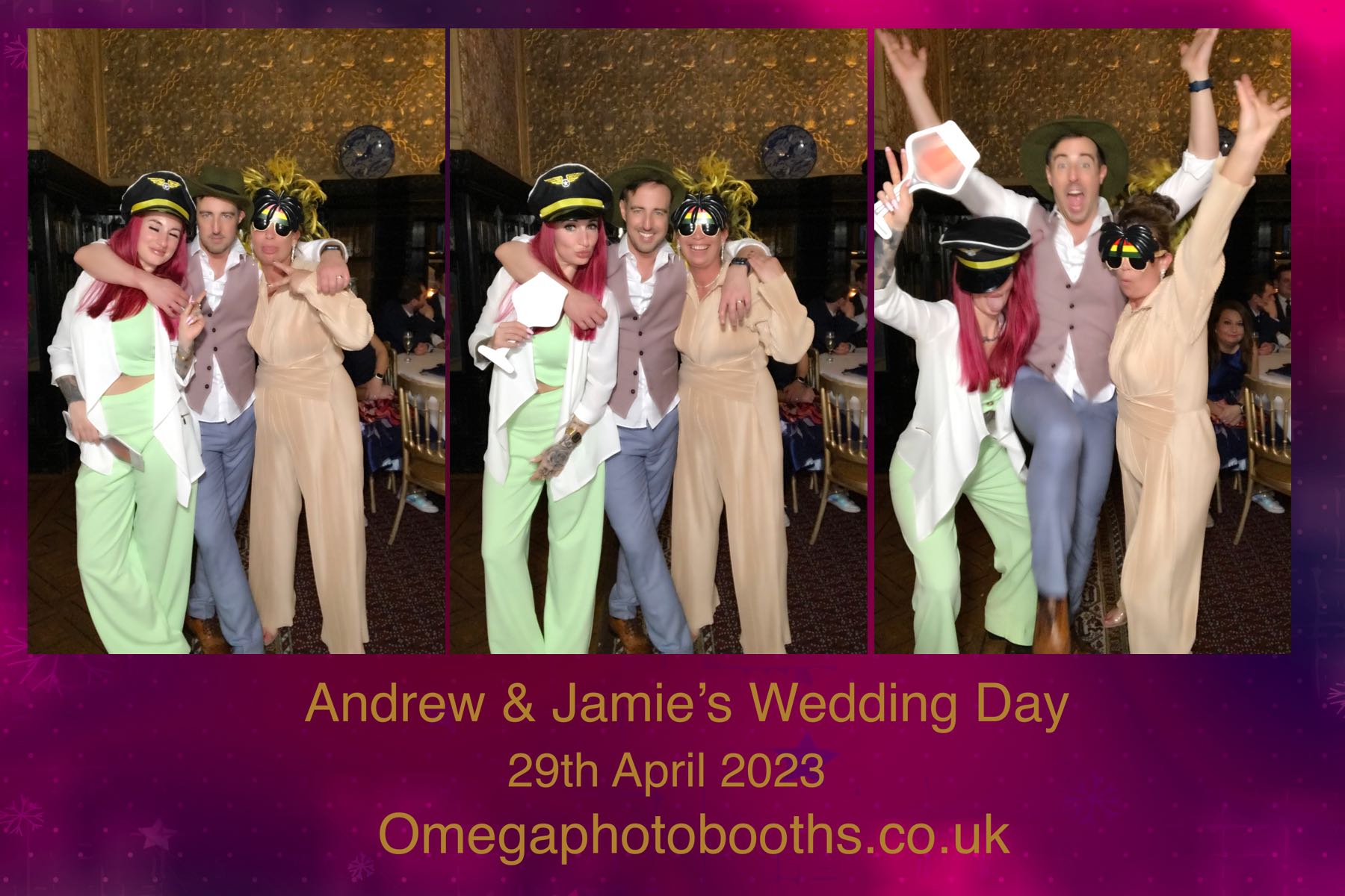 Andrew & Jamie's Wedding | View more photos from the event at gallery.omegaphotobooths.co.uk/u/Omega-Photobooths/Andrew-Jamies-Wedding