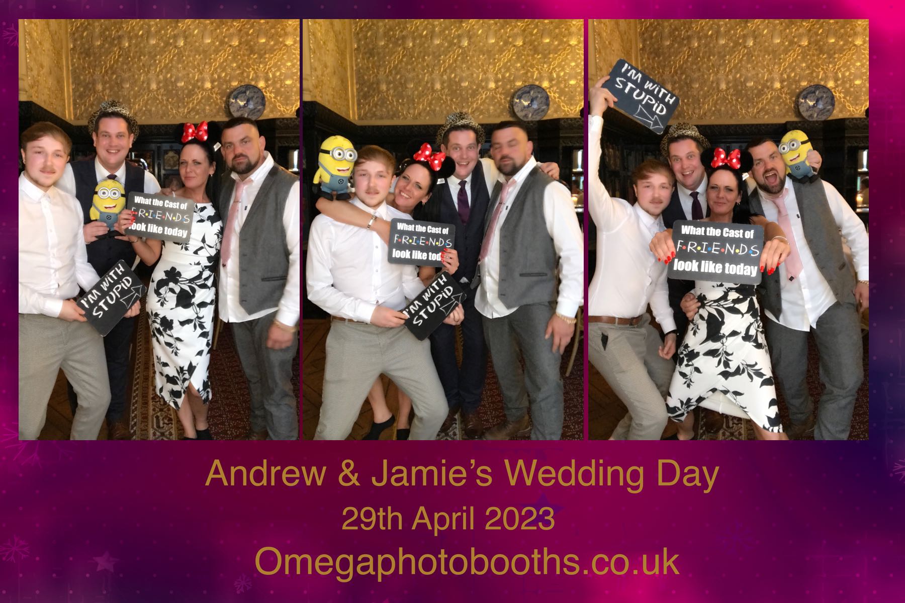 Andrew & Jamie's Wedding | View more photos from the event at gallery.omegaphotobooths.co.uk/u/Omega-Photobooths/Andrew-Jamies-Wedding
