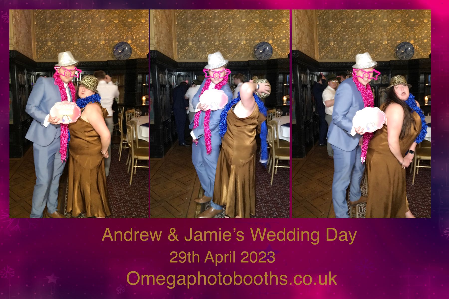 Andrew & Jamie's Wedding | View more photos from the event at gallery.omegaphotobooths.co.uk/u/Omega-Photobooths/Andrew-Jamies-Wedding