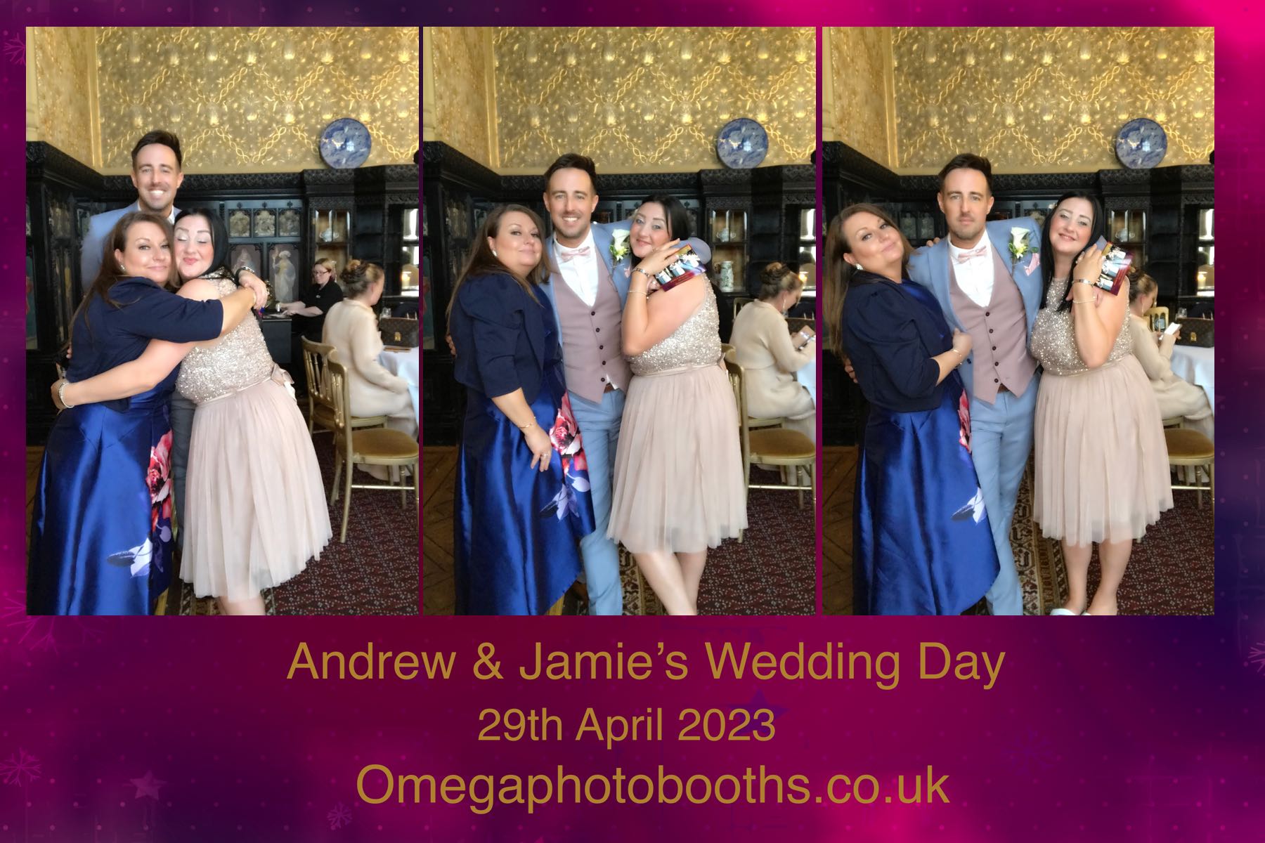 Andrew & Jamie's Wedding | View more photos from the event at gallery.omegaphotobooths.co.uk/u/Omega-Photobooths/Andrew-Jamies-Wedding