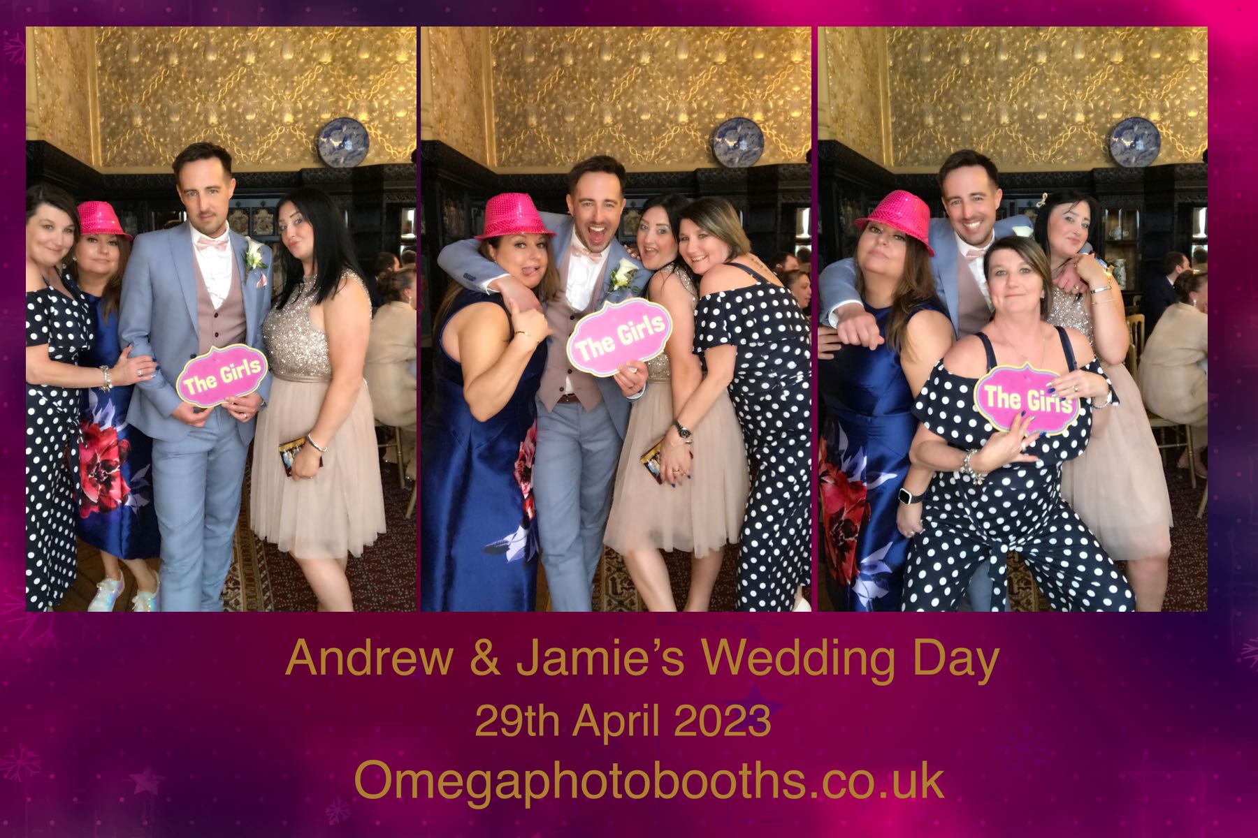 Andrew & Jamie's Wedding | View more photos from the event at gallery.omegaphotobooths.co.uk/u/Omega-Photobooths/Andrew-Jamies-Wedding