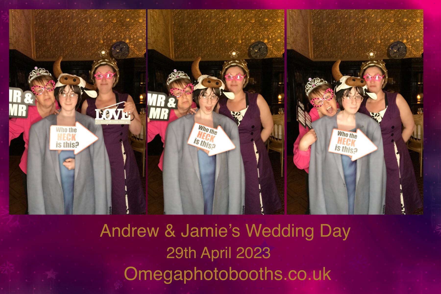 Andrew & Jamie's Wedding | View more photos from the event at gallery.omegaphotobooths.co.uk/u/Omega-Photobooths/Andrew-Jamies-Wedding
