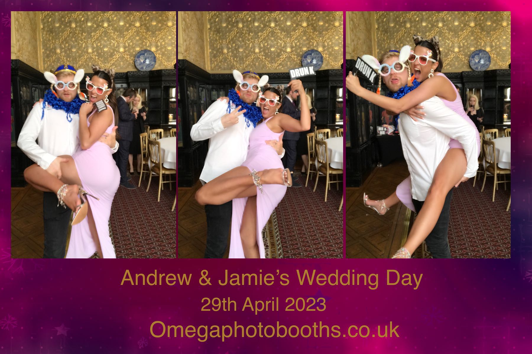 Andrew & Jamie's Wedding | View more photos from the event at gallery.omegaphotobooths.co.uk/u/Omega-Photobooths/Andrew-Jamies-Wedding