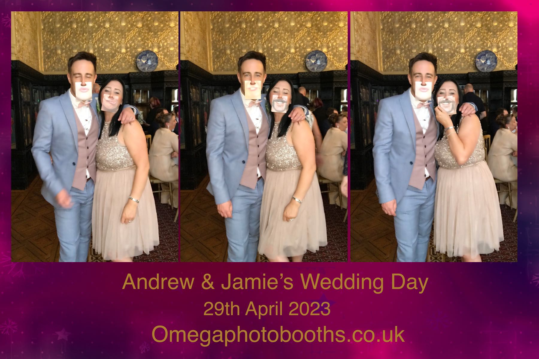 Andrew & Jamie's Wedding | View more photos from the event at gallery.omegaphotobooths.co.uk/u/Omega-Photobooths/Andrew-Jamies-Wedding