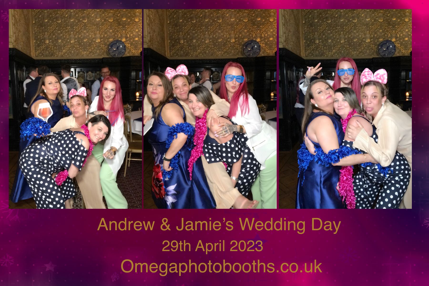 Andrew & Jamie's Wedding | View more photos from the event at gallery.omegaphotobooths.co.uk/u/Omega-Photobooths/Andrew-Jamies-Wedding