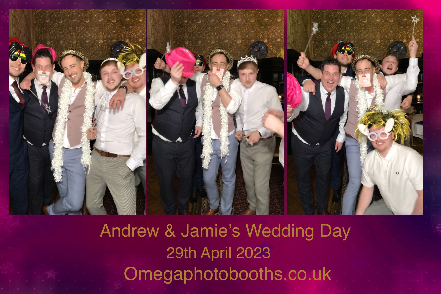 Andrew & Jamie's Wedding | View more photos from the event at gallery.omegaphotobooths.co.uk/u/Omega-Photobooths/Andrew-Jamies-Wedding