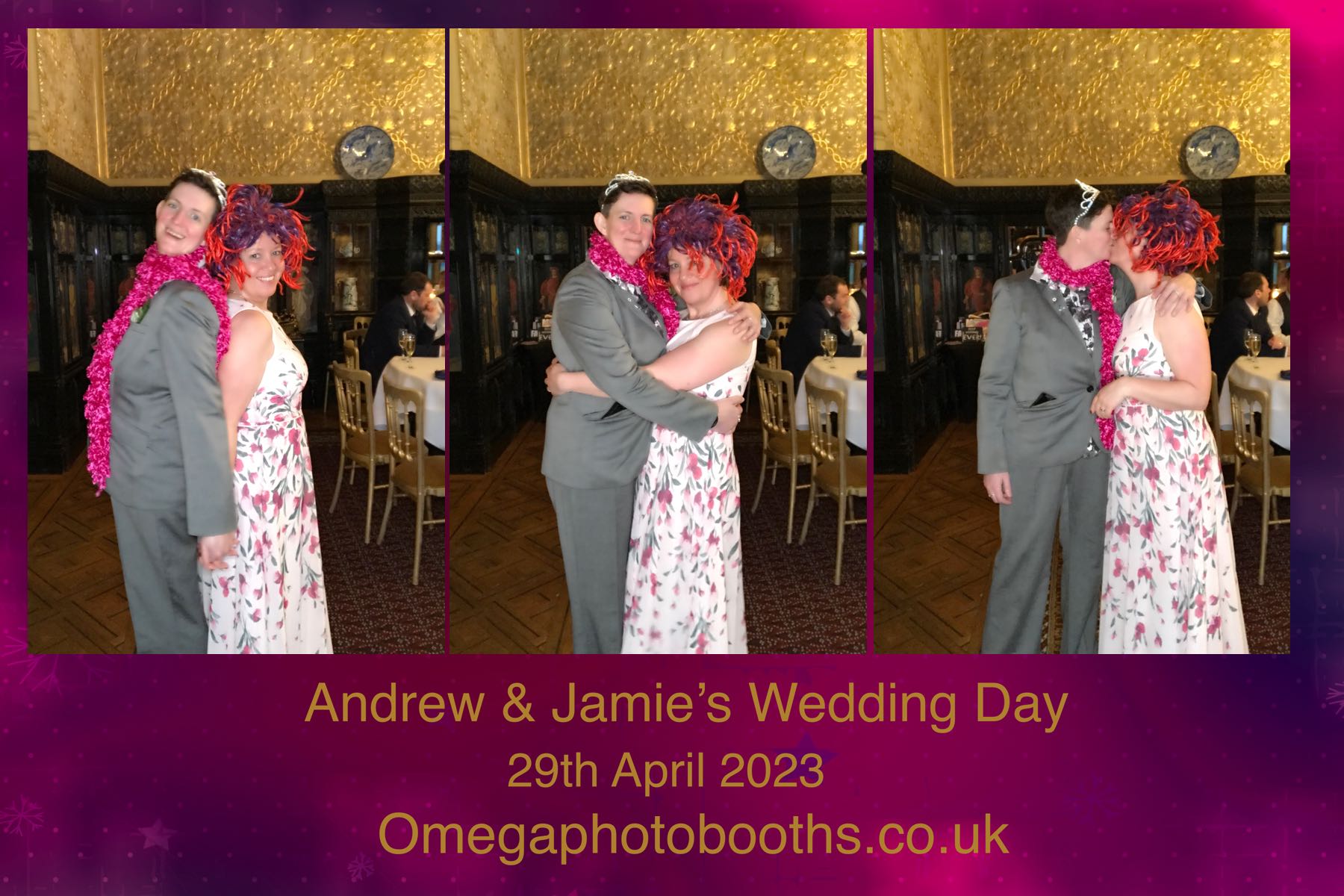 Andrew & Jamie's Wedding | View more photos from the event at gallery.omegaphotobooths.co.uk/u/Omega-Photobooths/Andrew-Jamies-Wedding