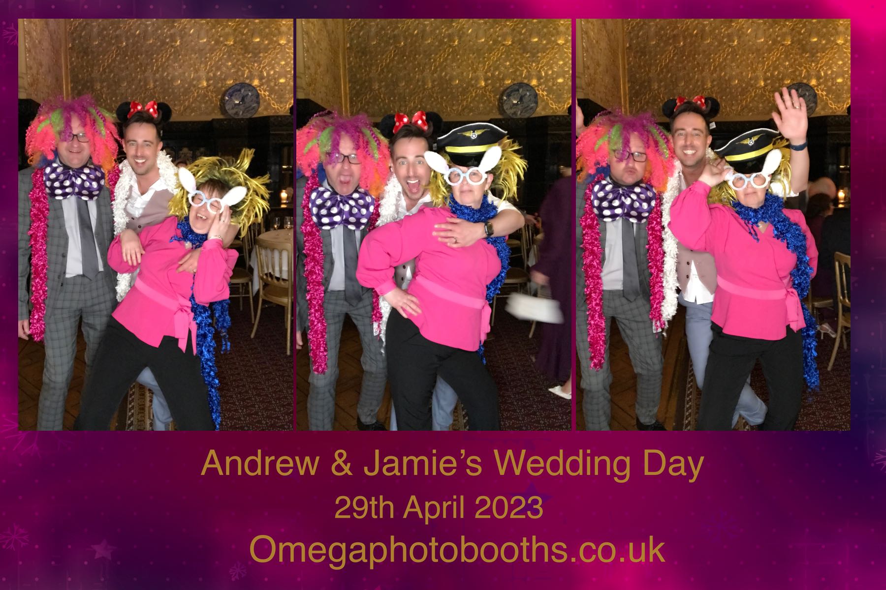 Andrew & Jamie's Wedding | View more photos from the event at gallery.omegaphotobooths.co.uk/u/Omega-Photobooths/Andrew-Jamies-Wedding