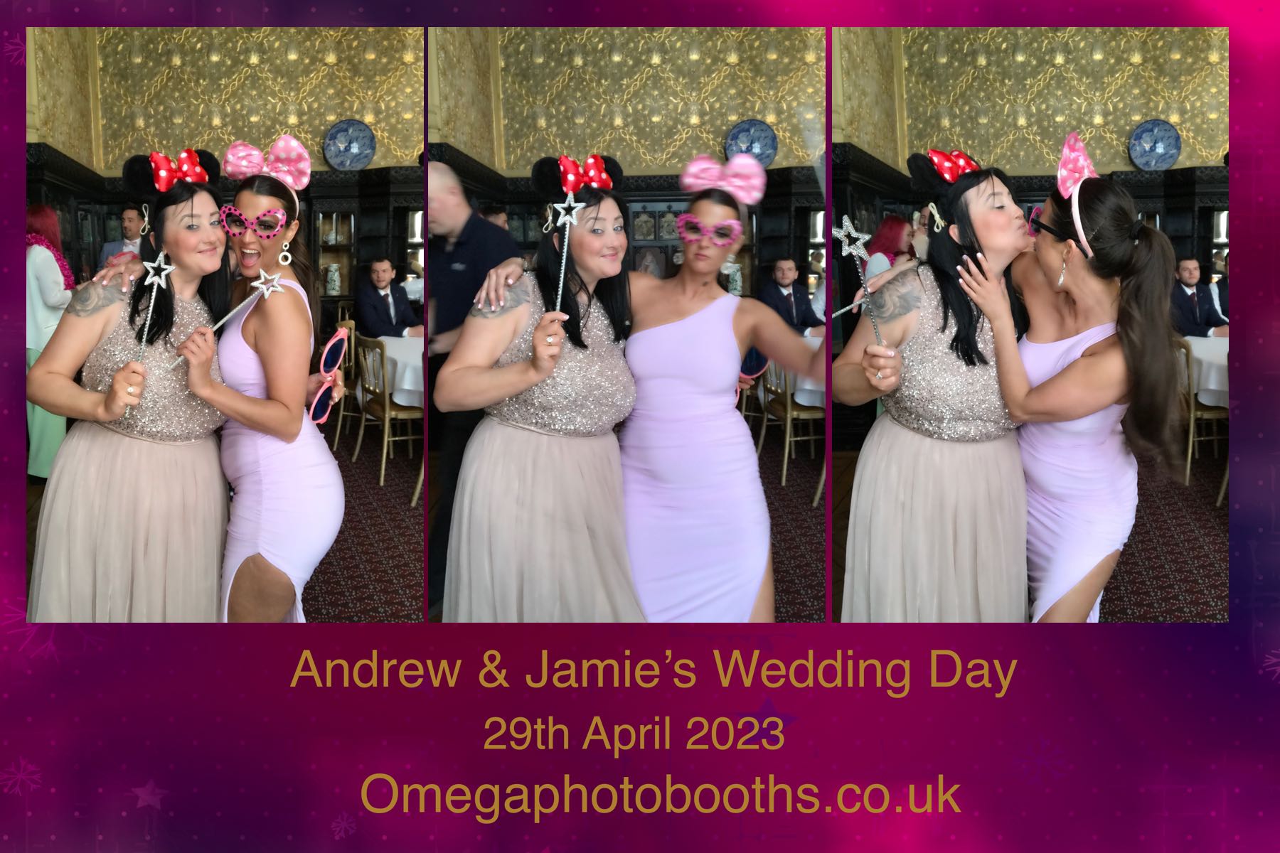 Andrew & Jamie's Wedding | View more photos from the event at gallery.omegaphotobooths.co.uk/u/Omega-Photobooths/Andrew-Jamies-Wedding