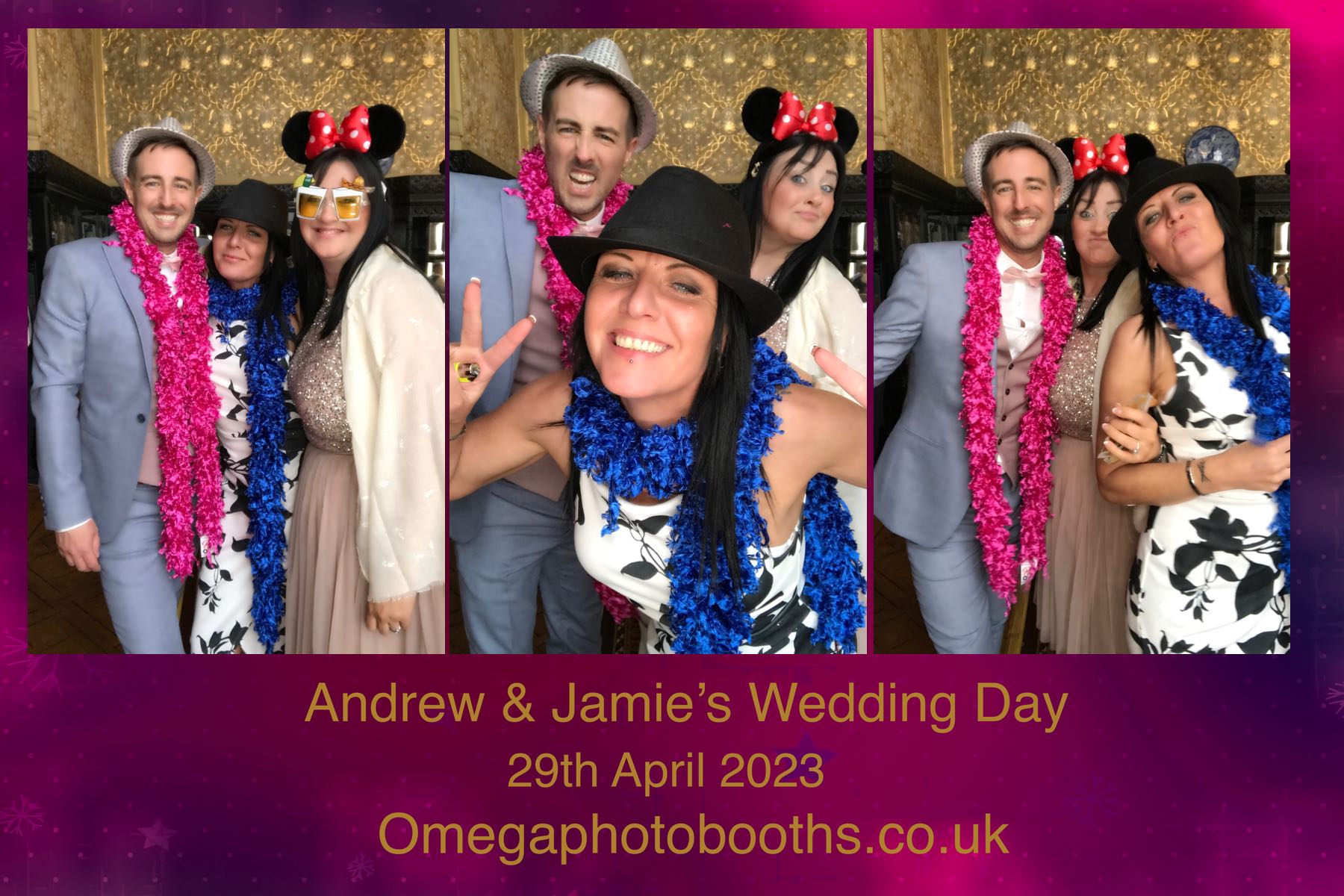 Andrew & Jamie's Wedding | View more photos from the event at gallery.omegaphotobooths.co.uk/u/Omega-Photobooths/Andrew-Jamies-Wedding