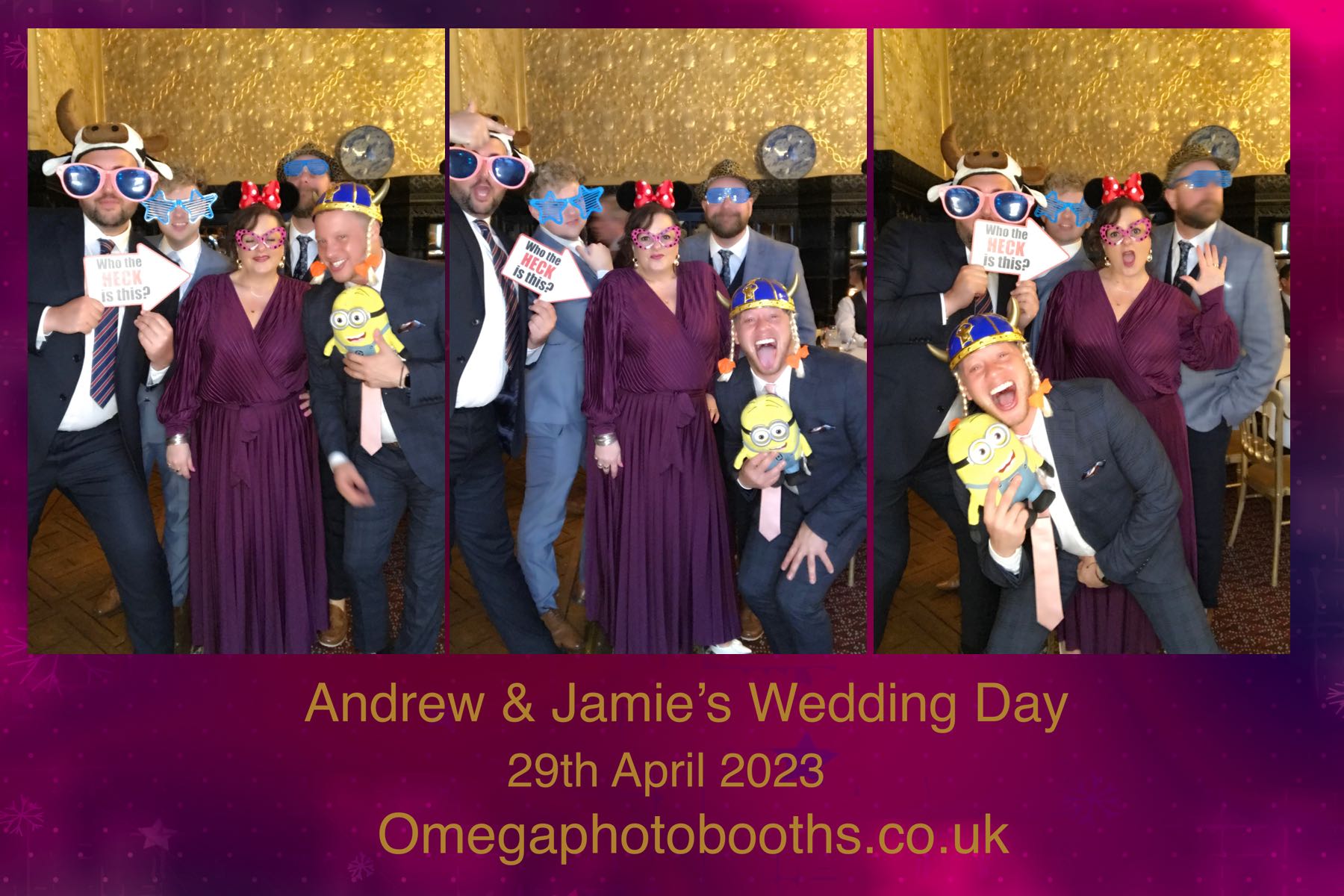 Andrew & Jamie's Wedding | View more photos from the event at gallery.omegaphotobooths.co.uk/u/Omega-Photobooths/Andrew-Jamies-Wedding