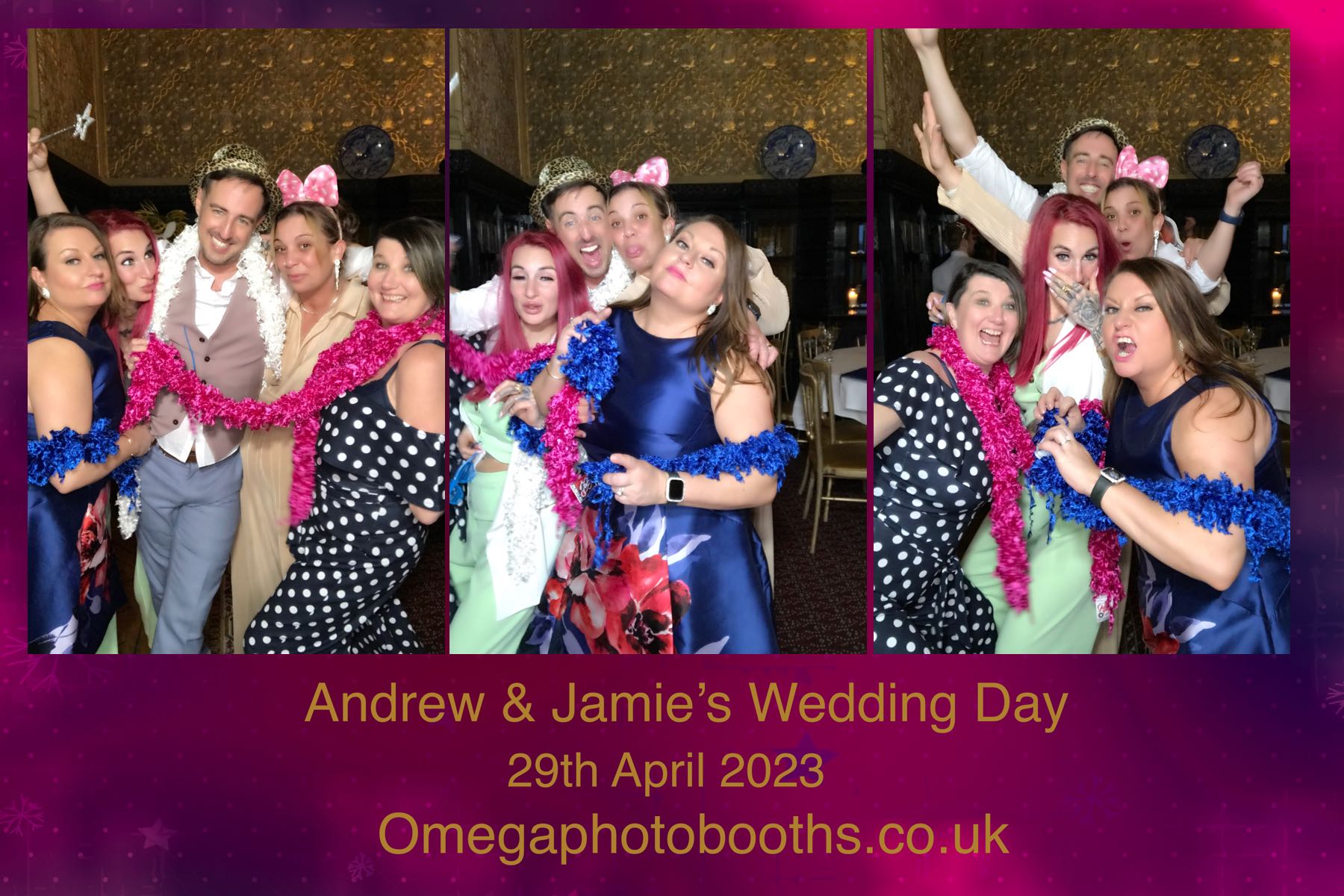 Andrew & Jamie's Wedding | View more photos from the event at gallery.omegaphotobooths.co.uk/u/Omega-Photobooths/Andrew-Jamies-Wedding