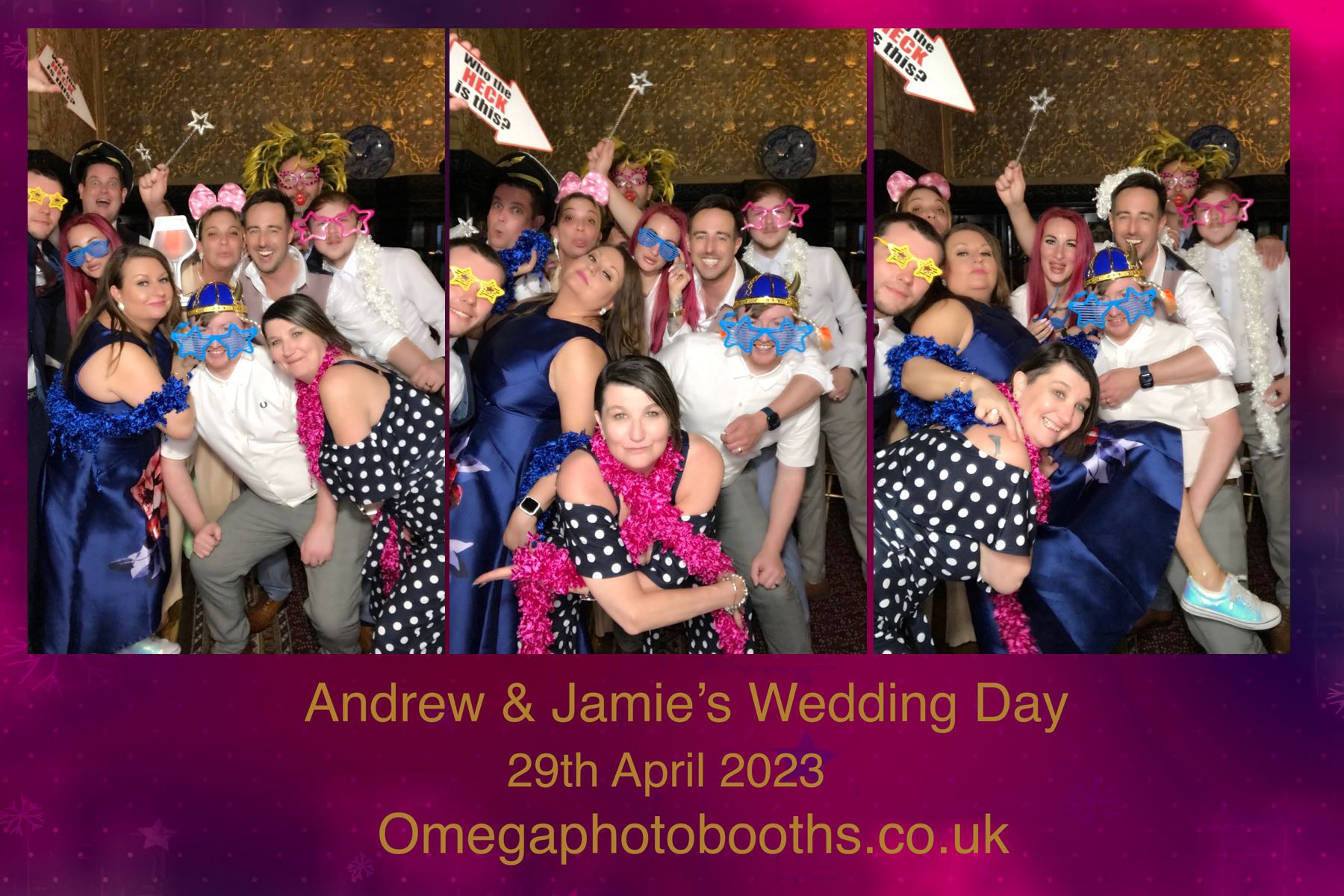 Andrew & Jamie's Wedding | View more photos from the event at gallery.omegaphotobooths.co.uk/u/Omega-Photobooths/Andrew-Jamies-Wedding