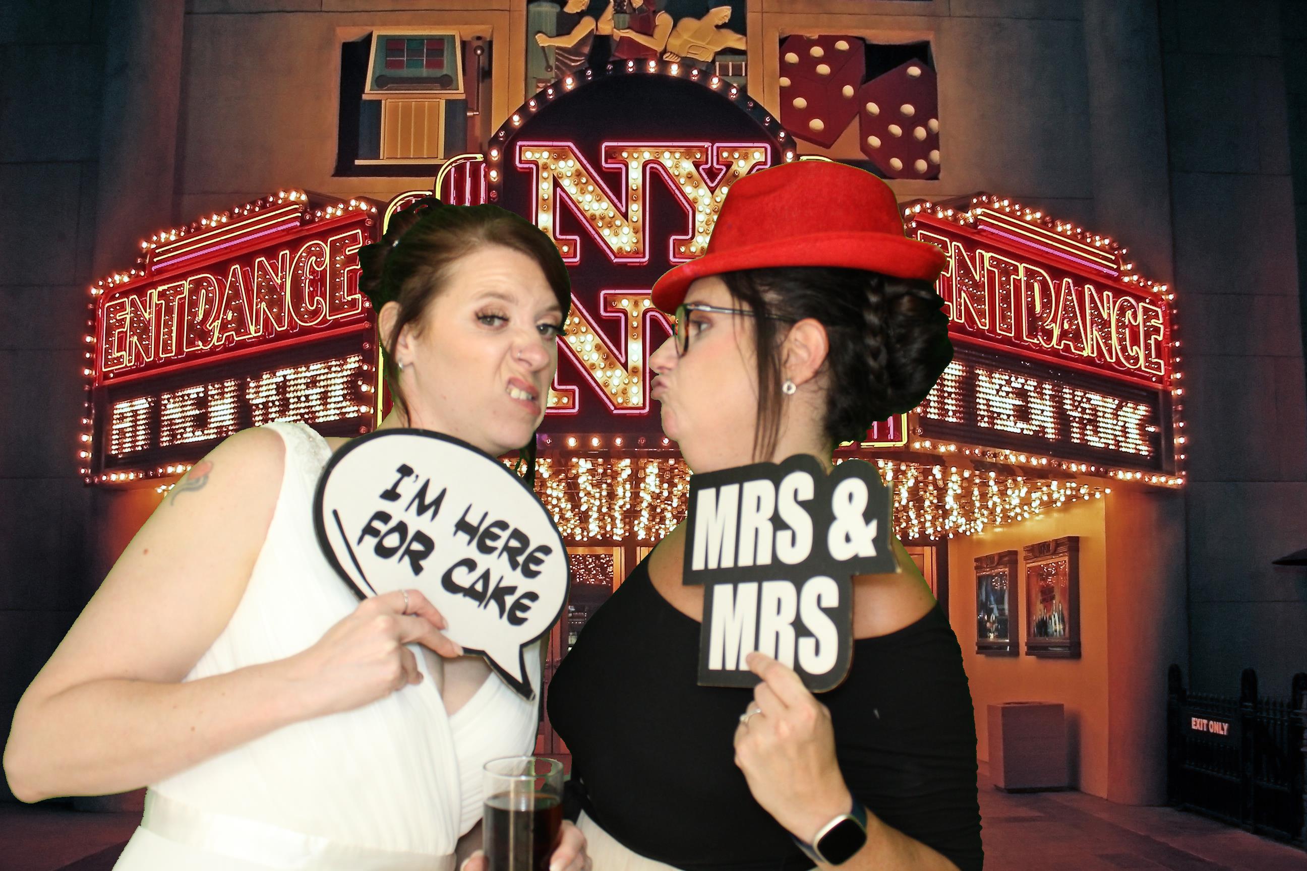 Ashley & Robyn's Wedding | View more photos from the event at gallery.omegaphotobooths.co.uk/u/Omega-Photobooths/Ashley-Robyns-Wedding