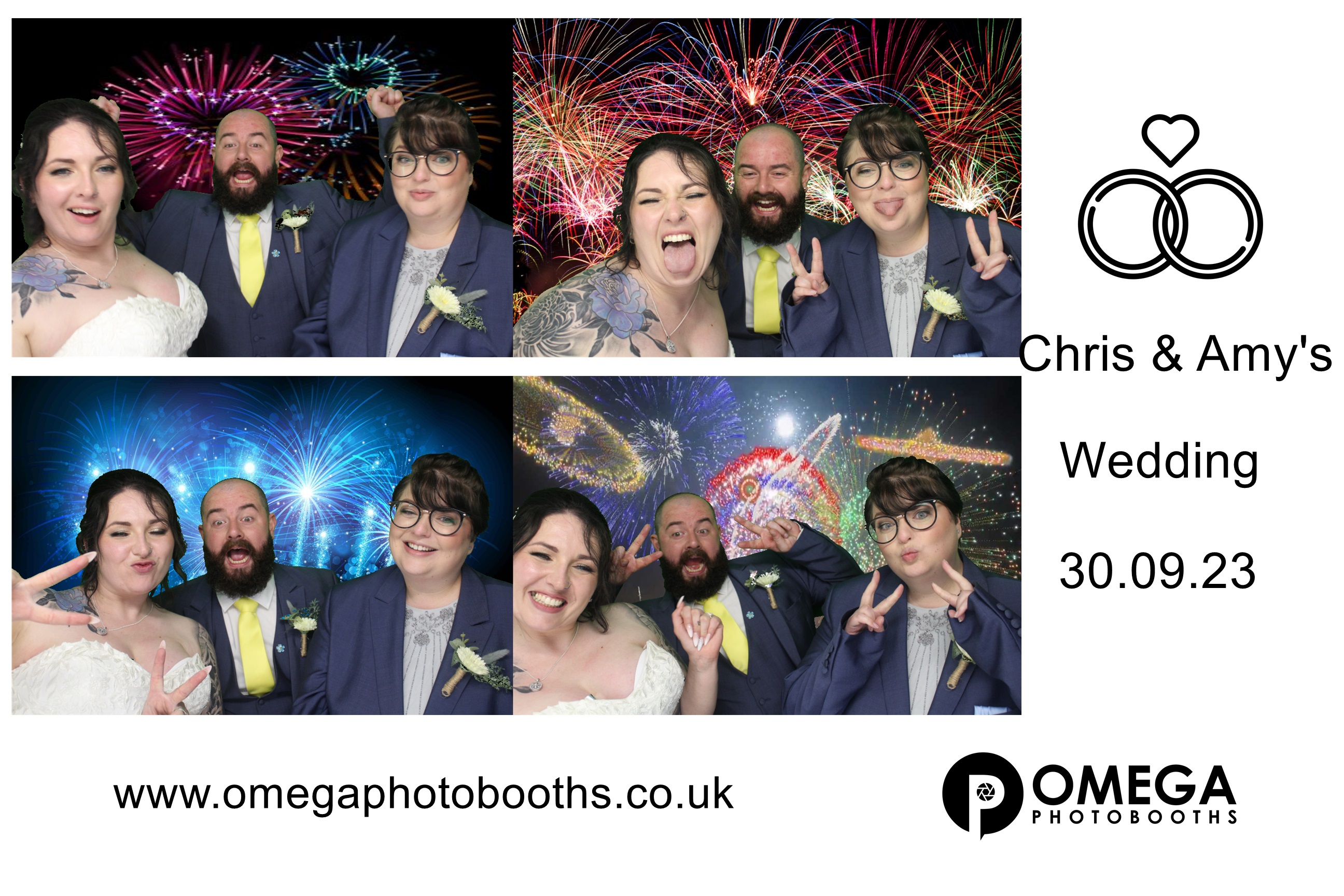Chris & Amy's Wedding | View more photos from the event at gallery.omegaphotobooths.co.uk/u/Omega-Photobooths/Chris-Amys-Wedding