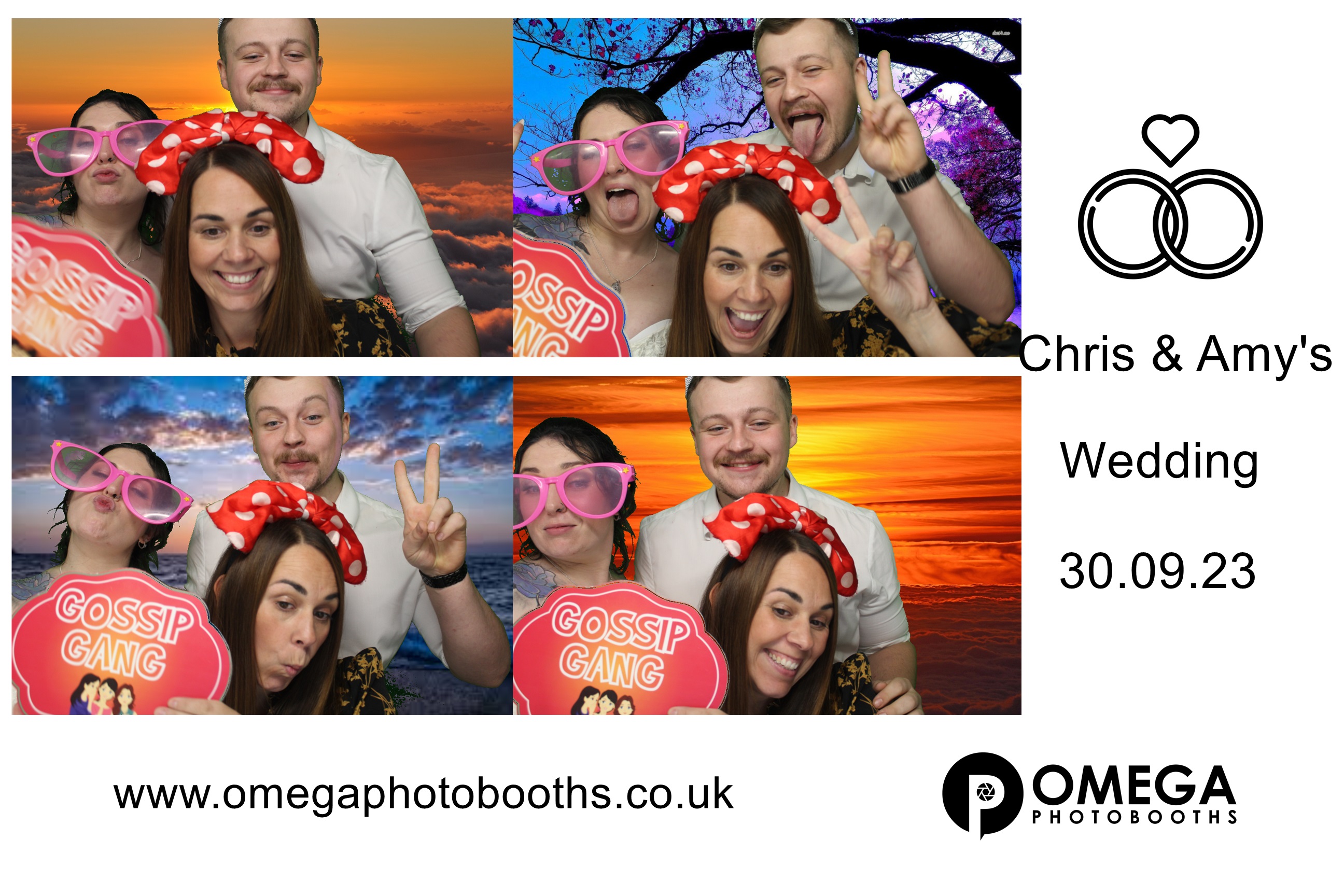 Chris & Amy's Wedding | View more photos from the event at gallery.omegaphotobooths.co.uk/u/Omega-Photobooths/Chris-Amys-Wedding