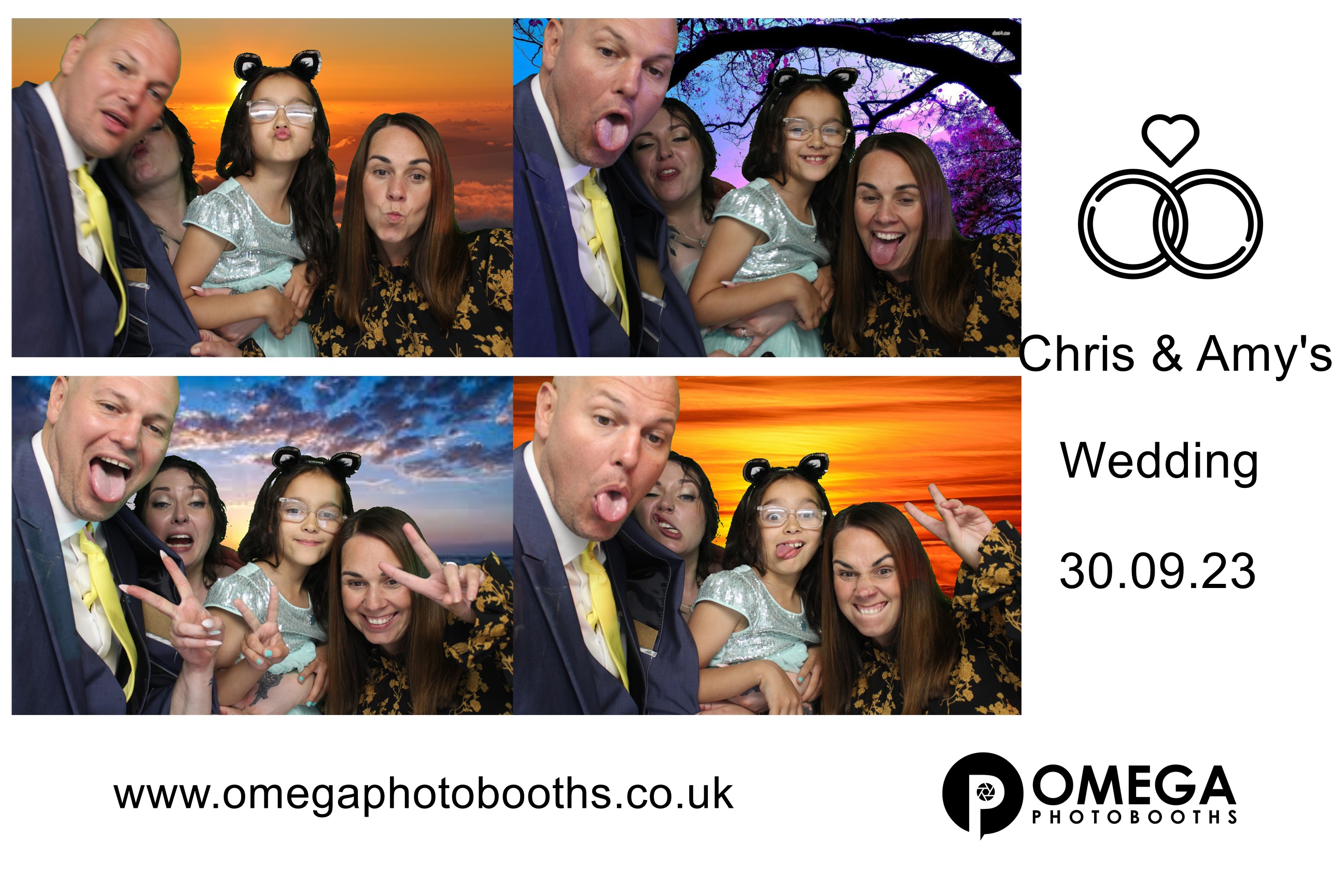 Chris & Amy's Wedding | View more photos from the event at gallery.omegaphotobooths.co.uk/u/Omega-Photobooths/Chris-Amys-Wedding