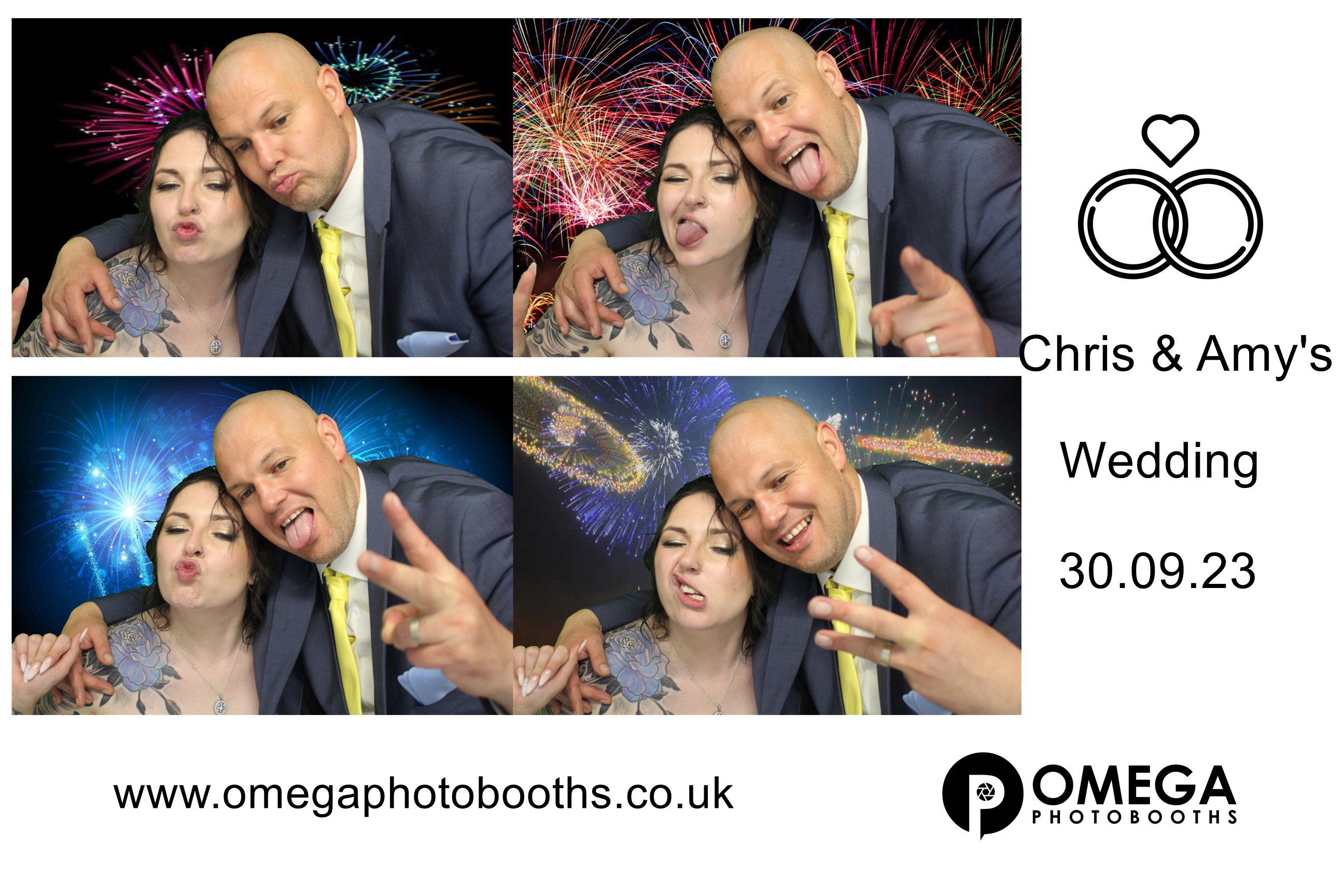 Chris & Amy's Wedding | View more photos from the event at gallery.omegaphotobooths.co.uk/u/Omega-Photobooths/Chris-Amys-Wedding