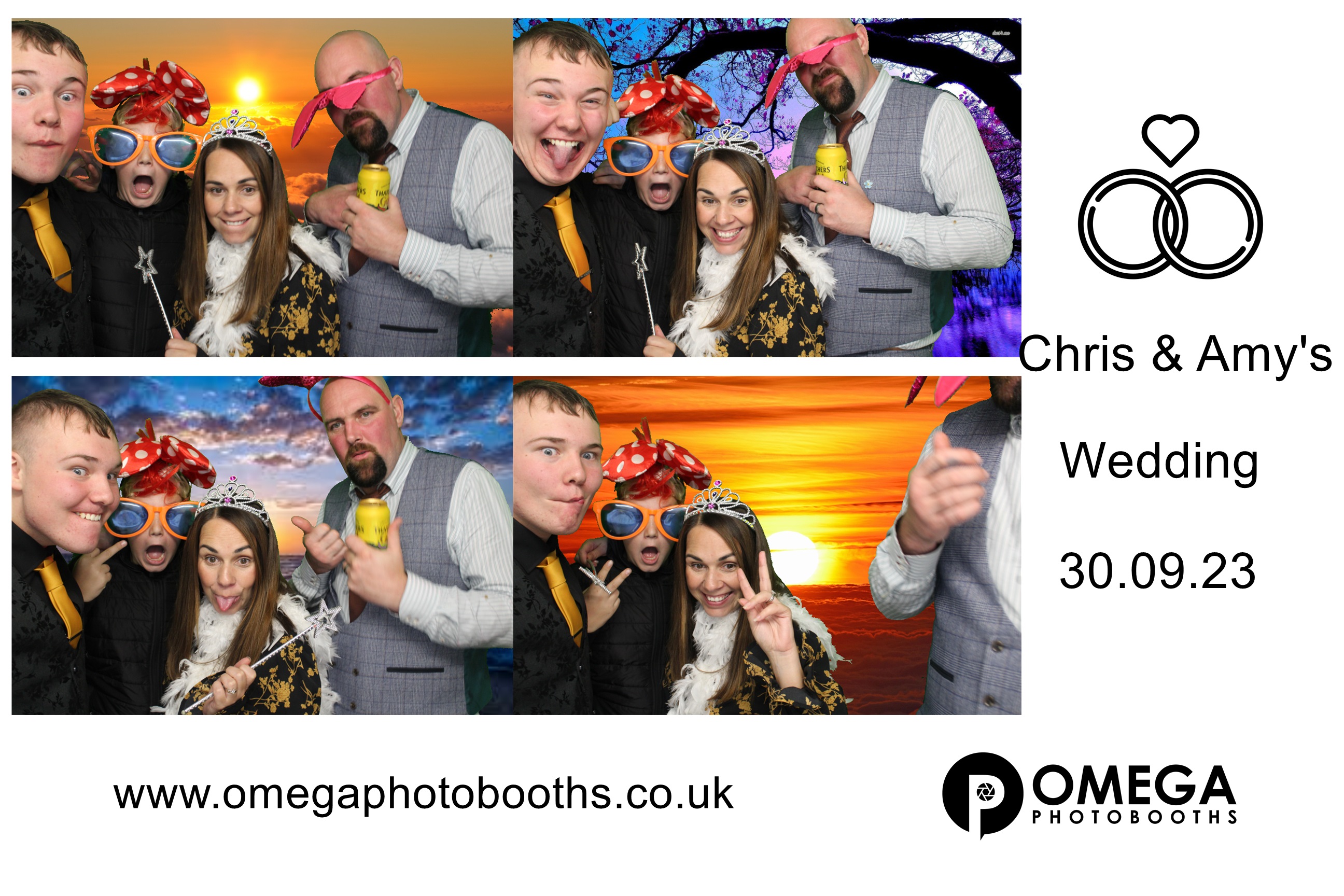Chris & Amy's Wedding | View more photos from the event at gallery.omegaphotobooths.co.uk/u/Omega-Photobooths/Chris-Amys-Wedding