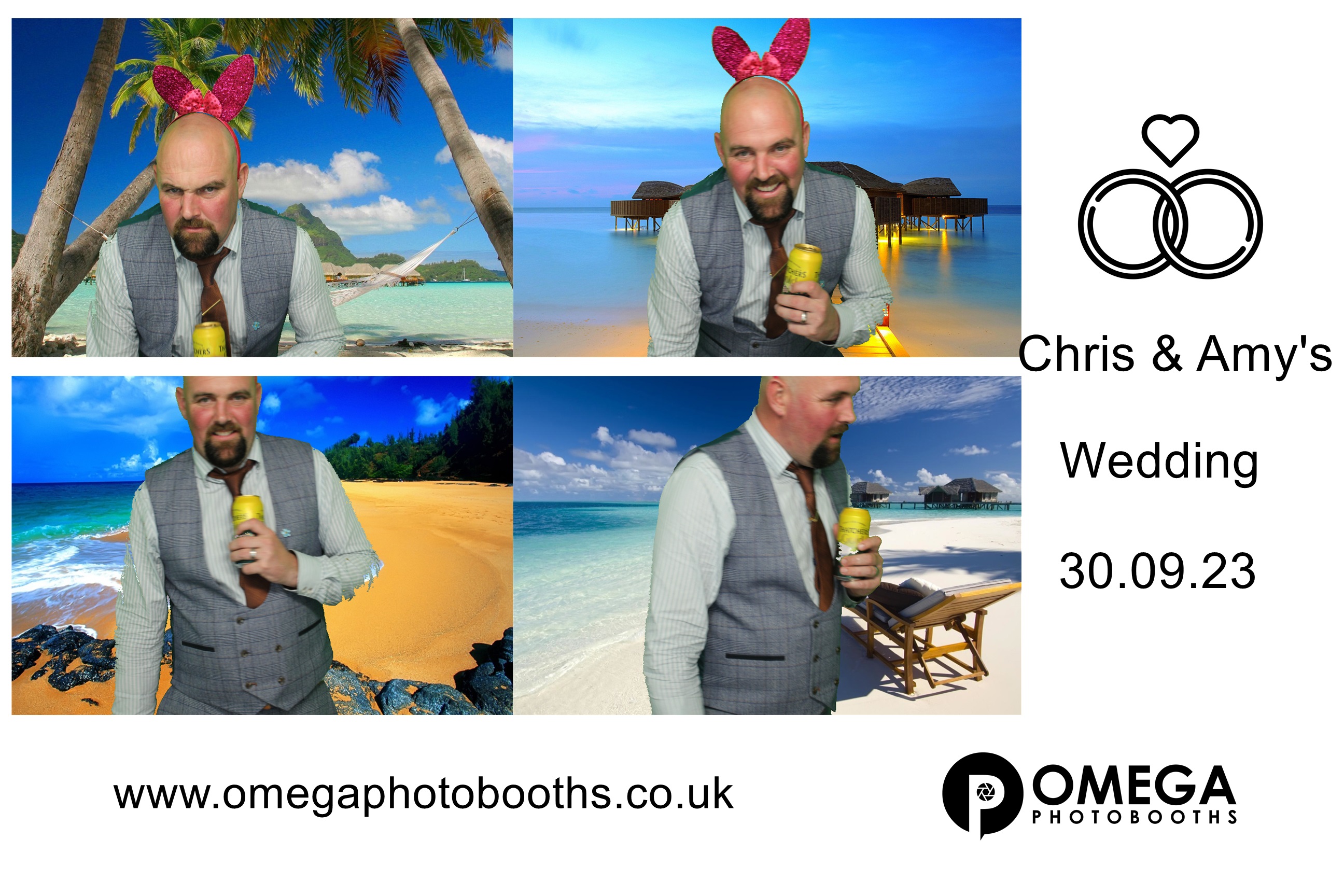 Chris & Amy's Wedding | View more photos from the event at gallery.omegaphotobooths.co.uk/u/Omega-Photobooths/Chris-Amys-Wedding