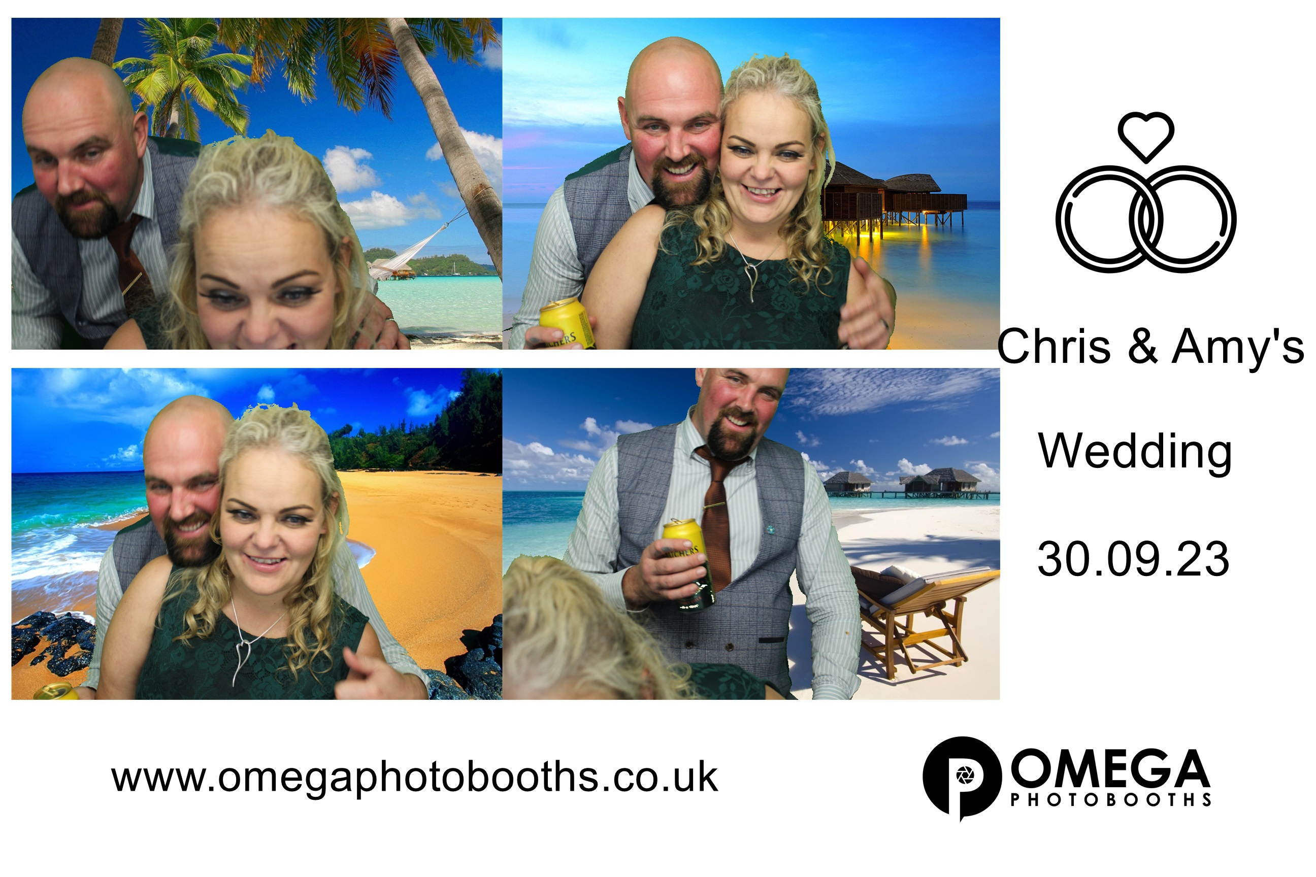 Chris & Amy's Wedding | View more photos from the event at gallery.omegaphotobooths.co.uk/u/Omega-Photobooths/Chris-Amys-Wedding