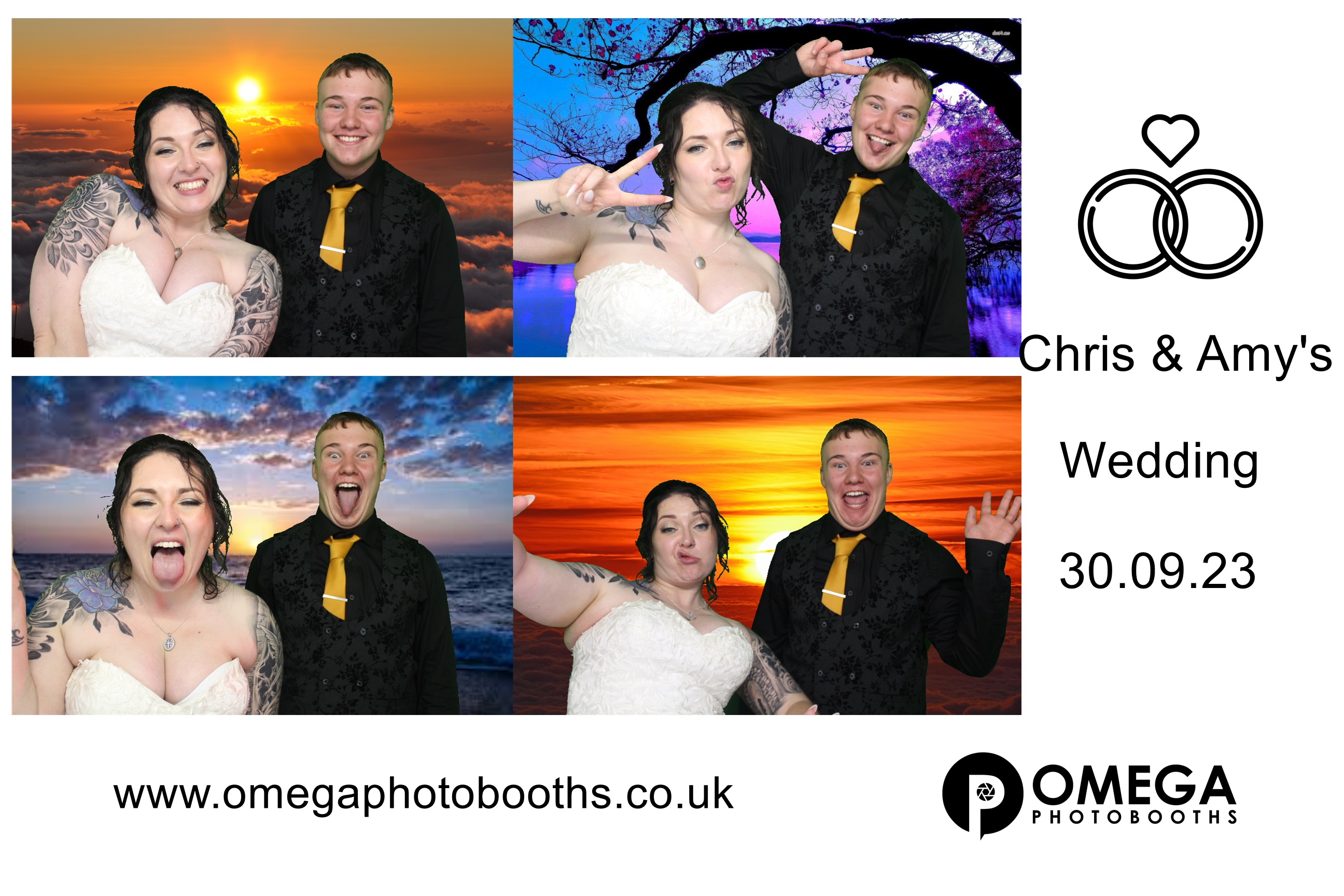 Chris & Amy's Wedding | View more photos from the event at gallery.omegaphotobooths.co.uk/u/Omega-Photobooths/Chris-Amys-Wedding