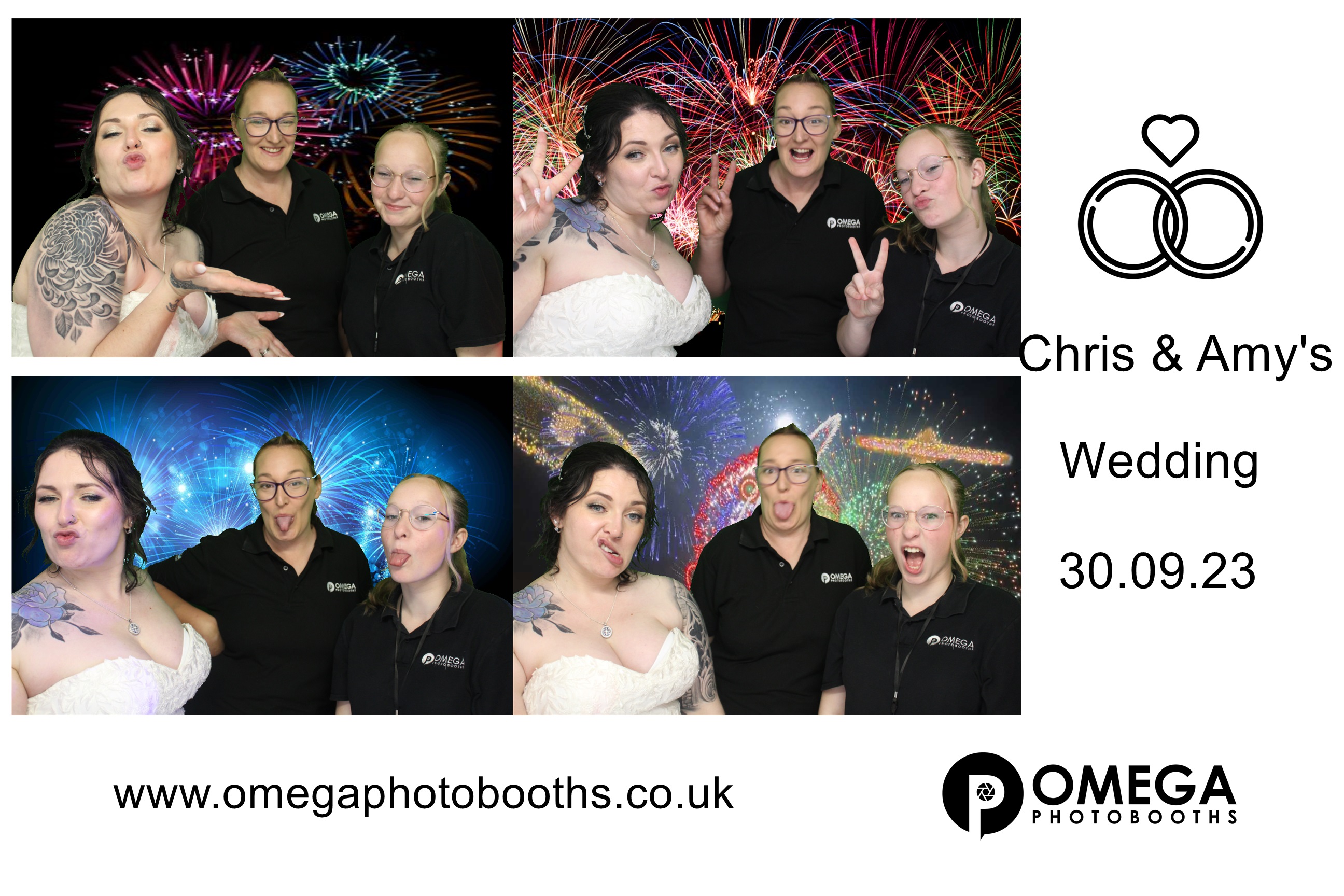 Chris & Amy's Wedding | View more photos from the event at gallery.omegaphotobooths.co.uk/u/Omega-Photobooths/Chris-Amys-Wedding