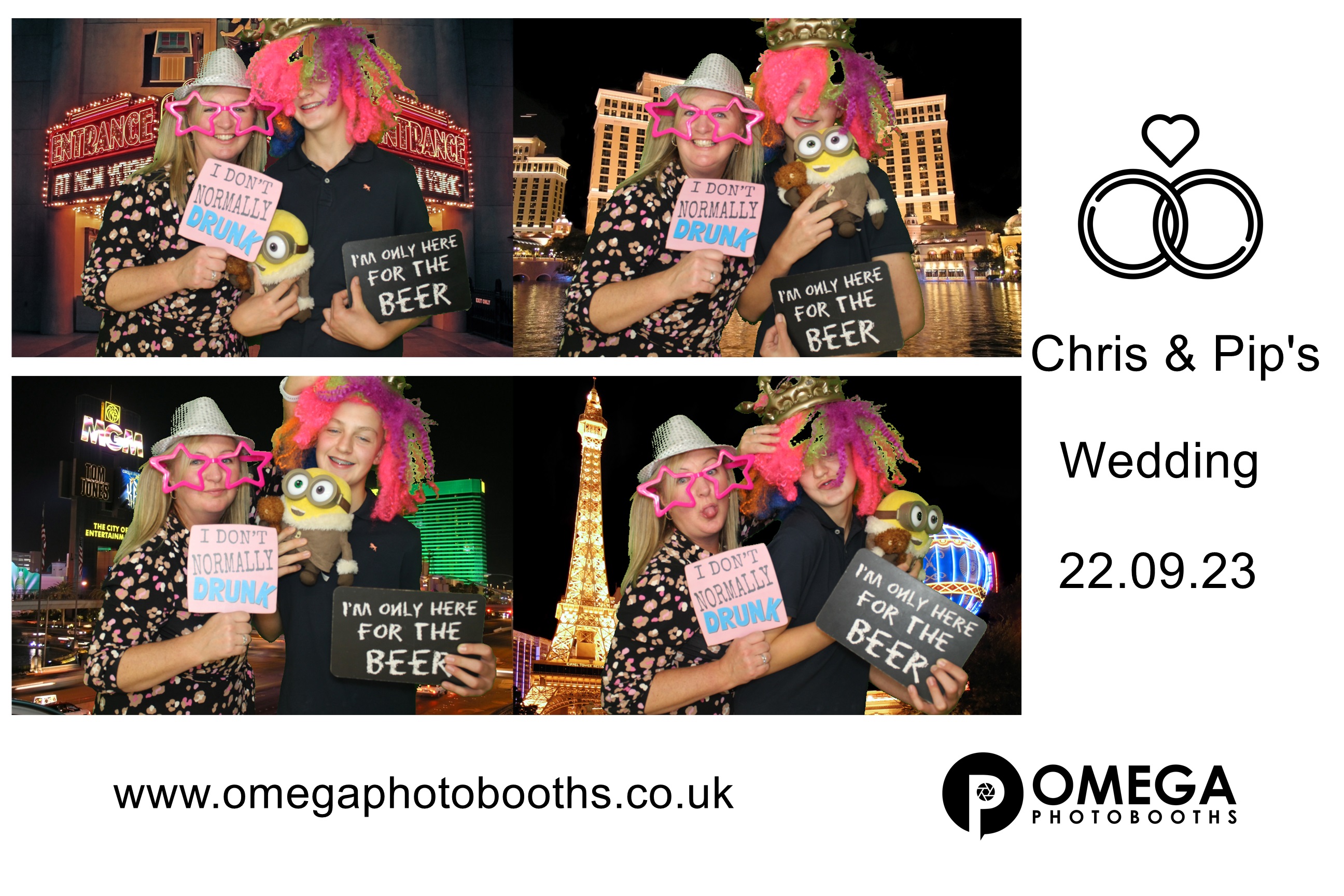 Chris & Pip's Wedding | View more photos from the event at gallery.omegaphotobooths.co.uk/u/Omega-Photobooths/Chris-Pips-Wedding