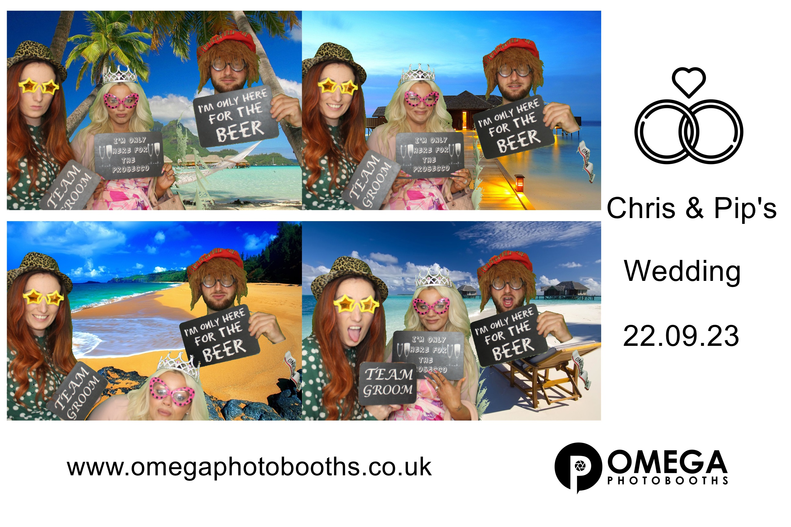 Chris & Pip's Wedding | View more photos from the event at gallery.omegaphotobooths.co.uk/u/Omega-Photobooths/Chris-Pips-Wedding