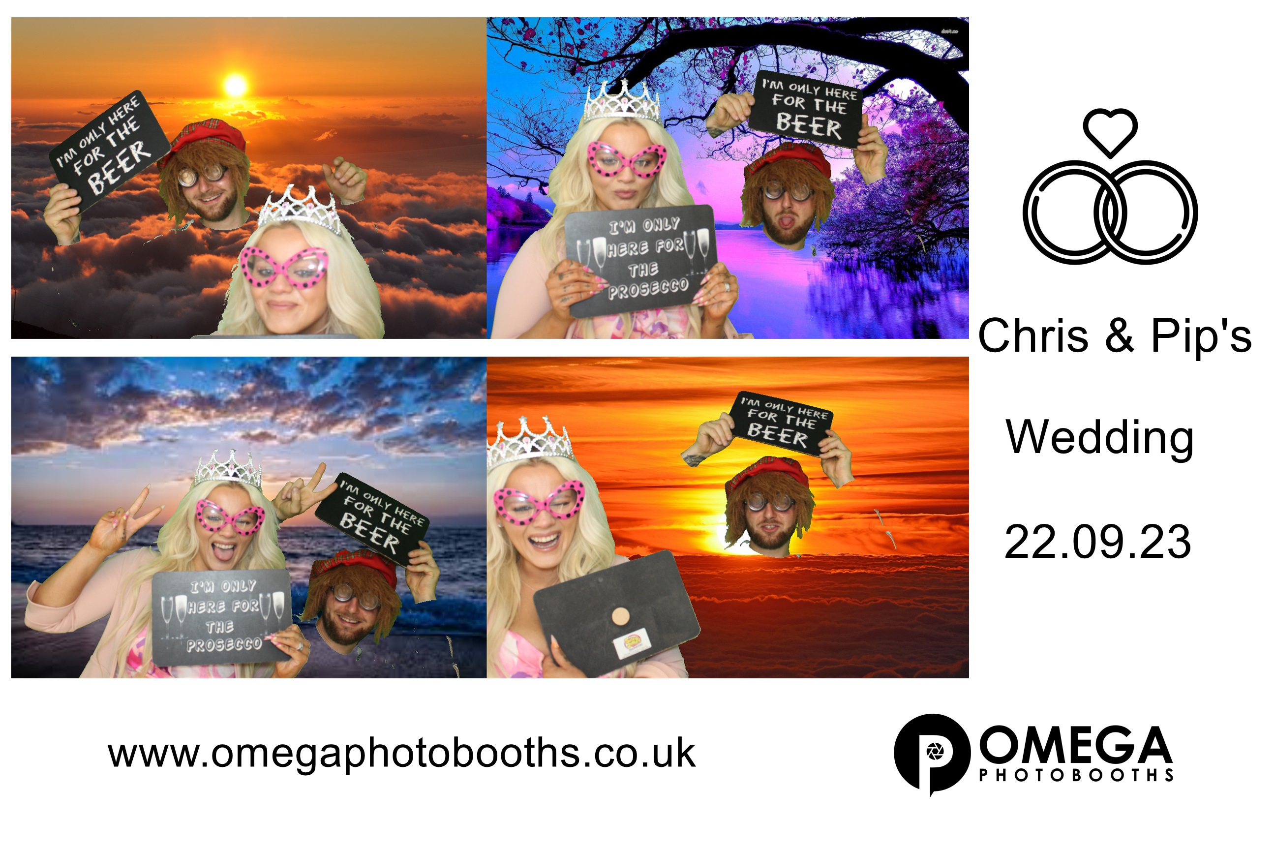 Chris & Pip's Wedding | View more photos from the event at gallery.omegaphotobooths.co.uk/u/Omega-Photobooths/Chris-Pips-Wedding