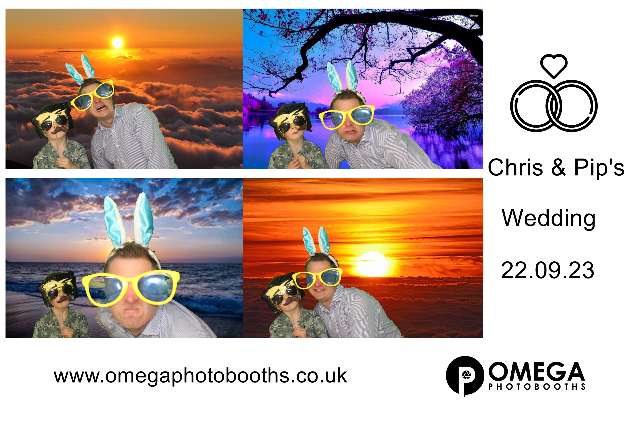 Chris & Pip's Wedding | View more photos from the event at gallery.omegaphotobooths.co.uk/u/Omega-Photobooths/Chris-Pips-Wedding