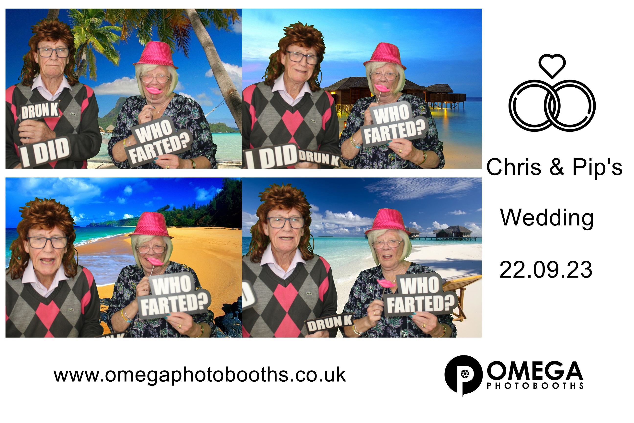 Chris & Pip's Wedding | View more photos from the event at gallery.omegaphotobooths.co.uk/u/Omega-Photobooths/Chris-Pips-Wedding