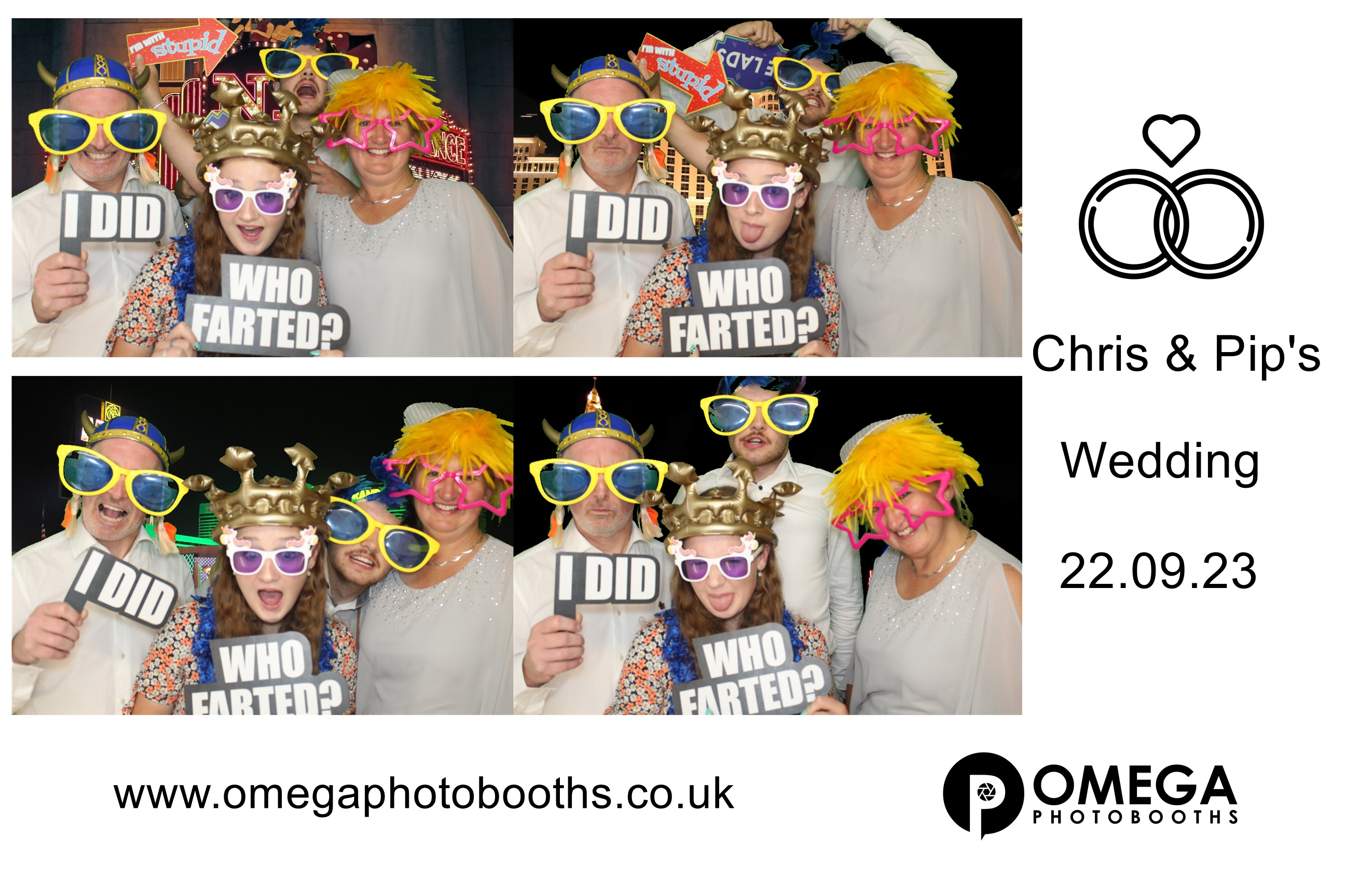 Chris & Pip's Wedding | View more photos from the event at gallery.omegaphotobooths.co.uk/u/Omega-Photobooths/Chris-Pips-Wedding