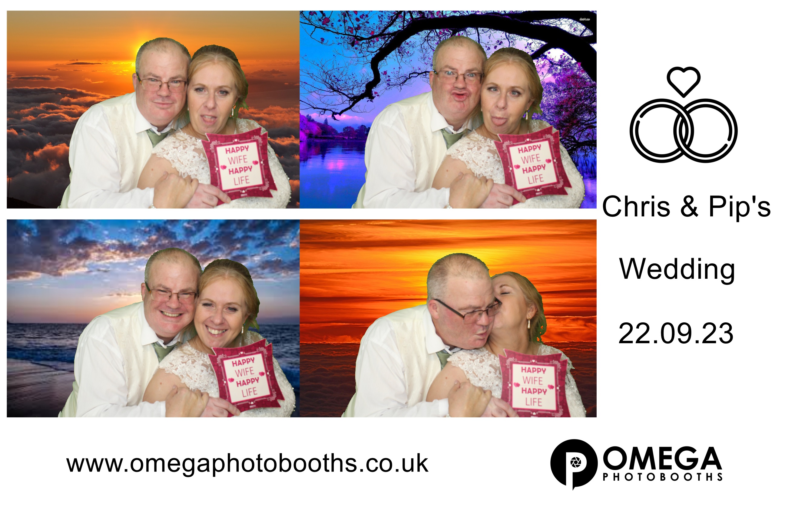 Chris & Pip's Wedding | View more photos from the event at gallery.omegaphotobooths.co.uk/u/Omega-Photobooths/Chris-Pips-Wedding