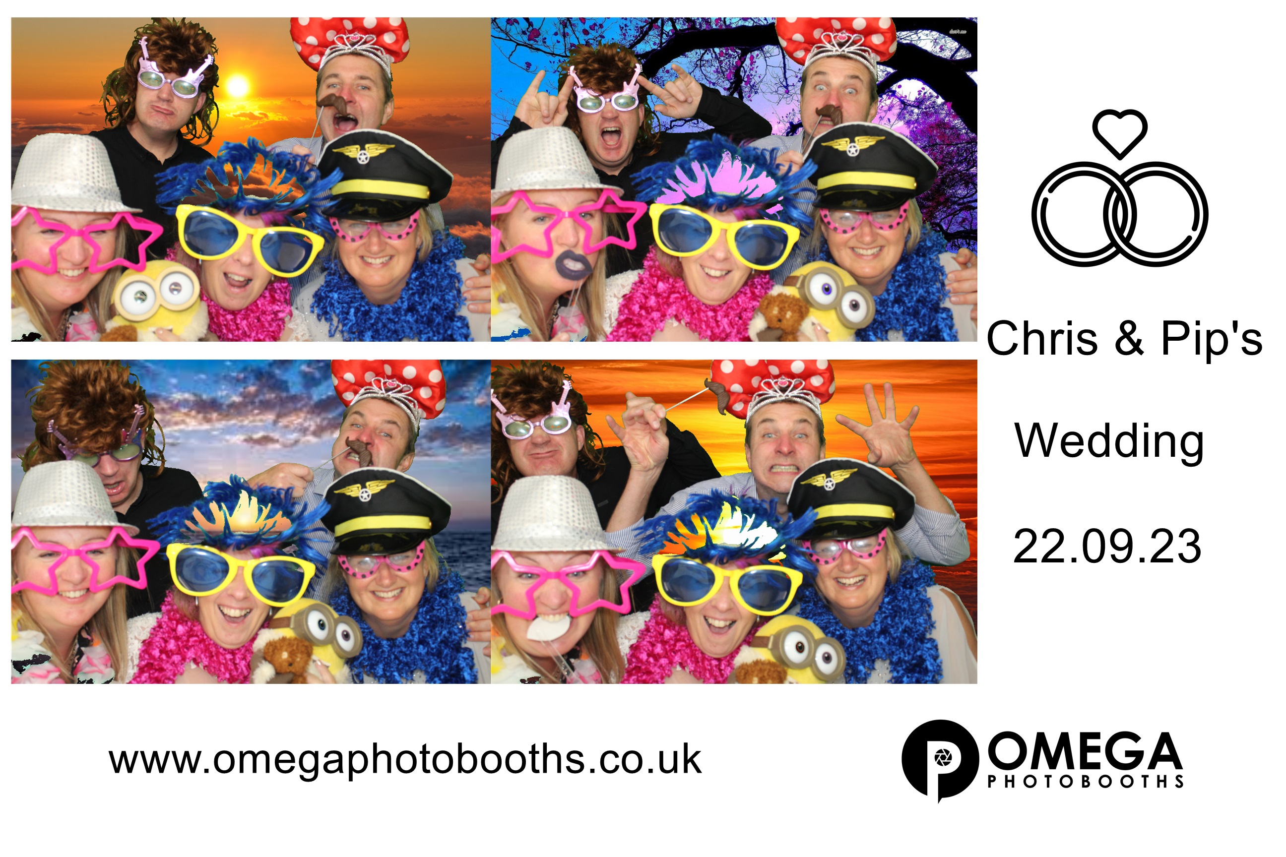 Chris & Pip's Wedding | View more photos from the event at gallery.omegaphotobooths.co.uk/u/Omega-Photobooths/Chris-Pips-Wedding