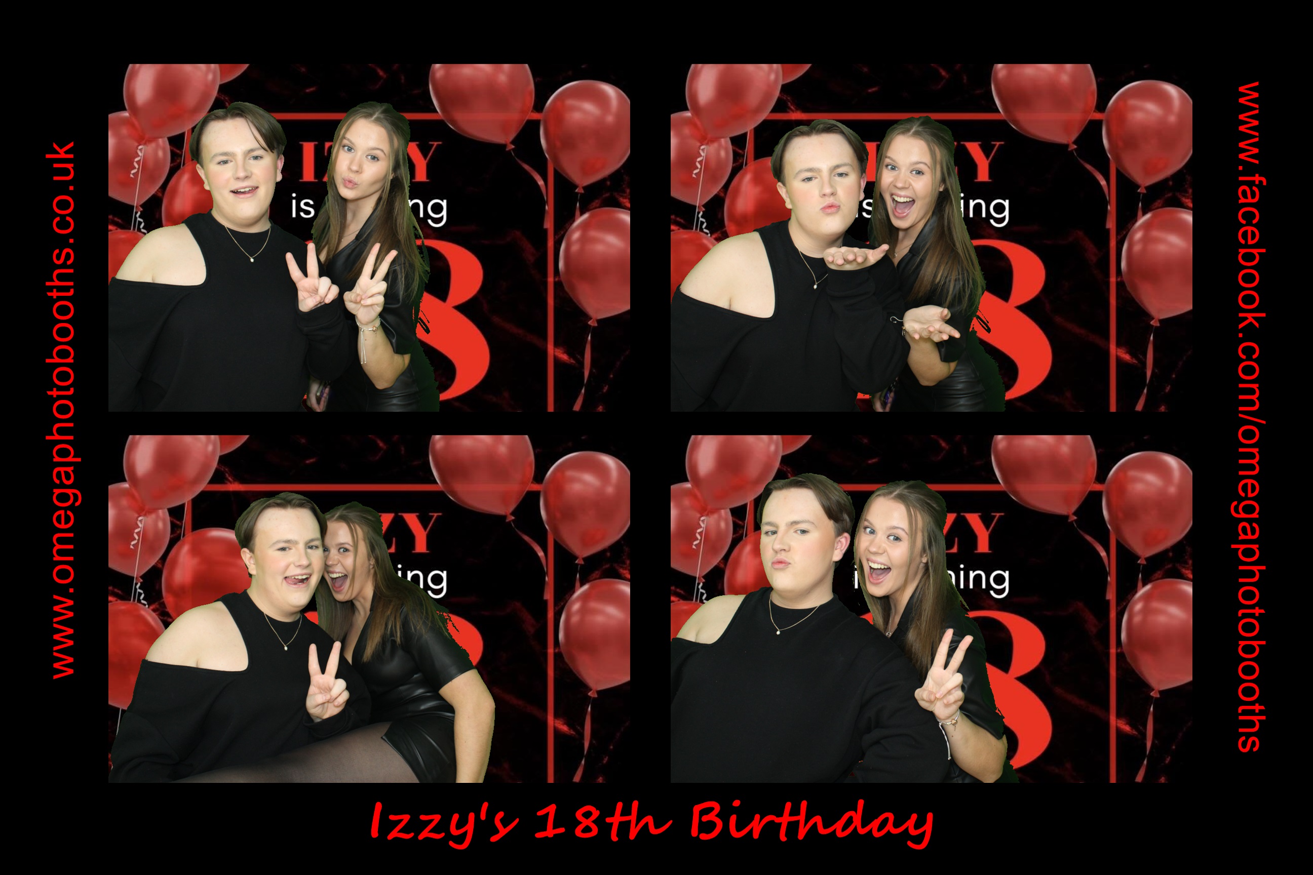 Izzy's 18th Birthday | View more photos from the event at gallery.omegaphotobooths.co.uk/u/Omega-Photobooths/Izzys-18th-Birthday