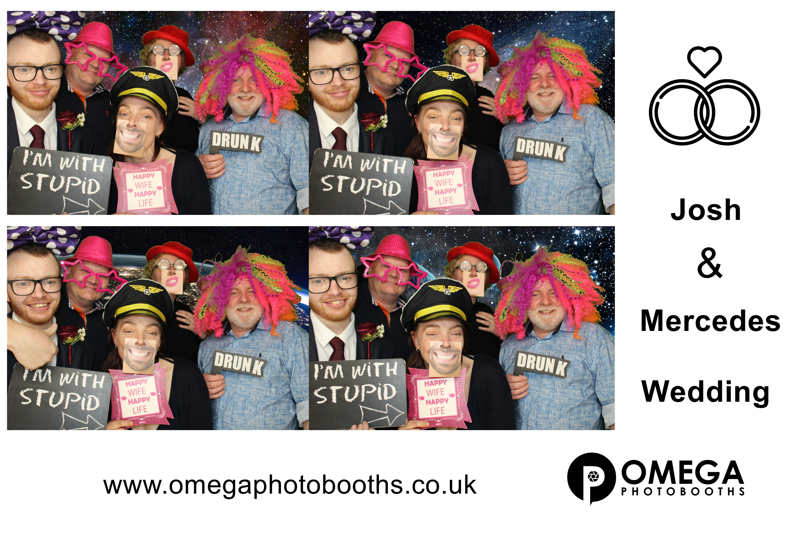 Josh & Mercedes Wedding | View more photos from the event at gallery.omegaphotobooths.co.uk/u/Omega-Photobooths/Josh-Mercedes-Wedding
