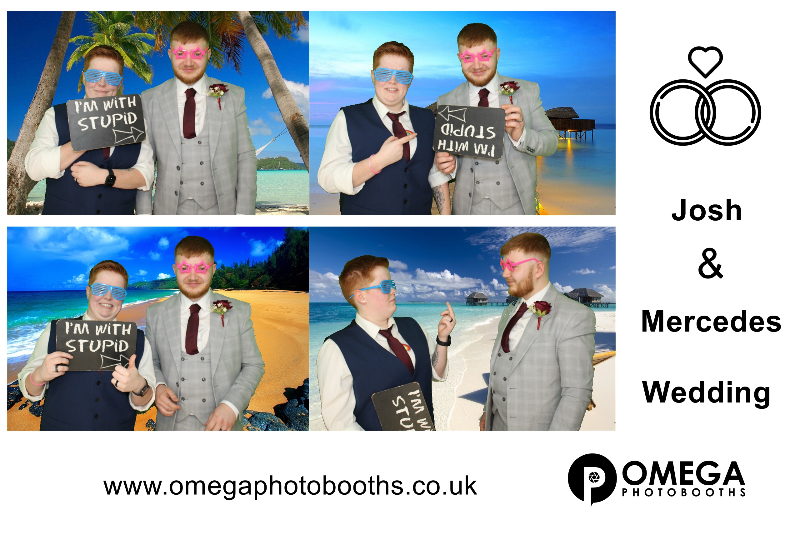 Josh & Mercedes Wedding | View more photos from the event at gallery.omegaphotobooths.co.uk/u/Omega-Photobooths/Josh-Mercedes-Wedding
