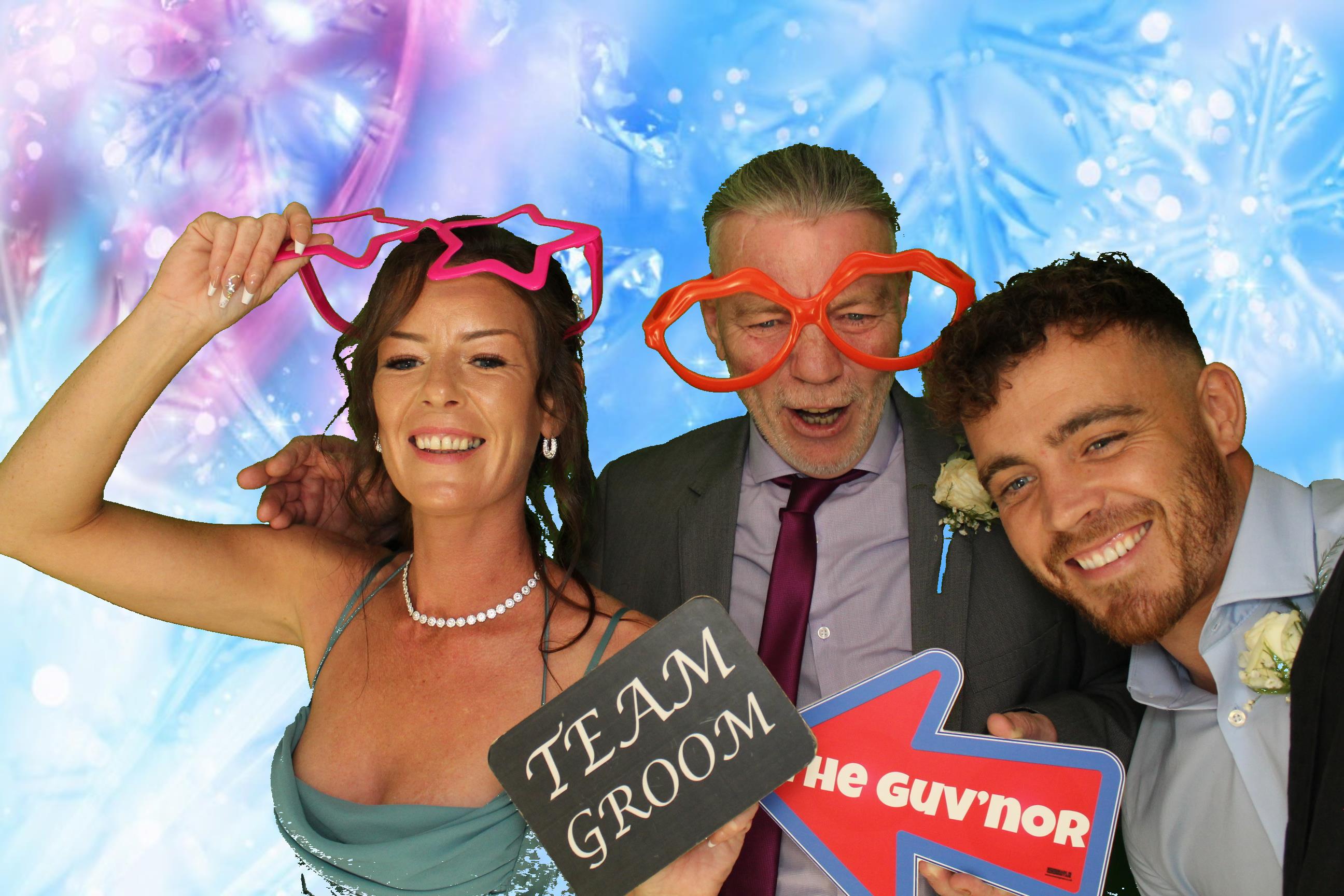 Kim & Dom's Wedding | View more photos from the event at gallery.omegaphotobooths.co.uk/u/Omega-Photobooths/Kim-Doms-Wedding