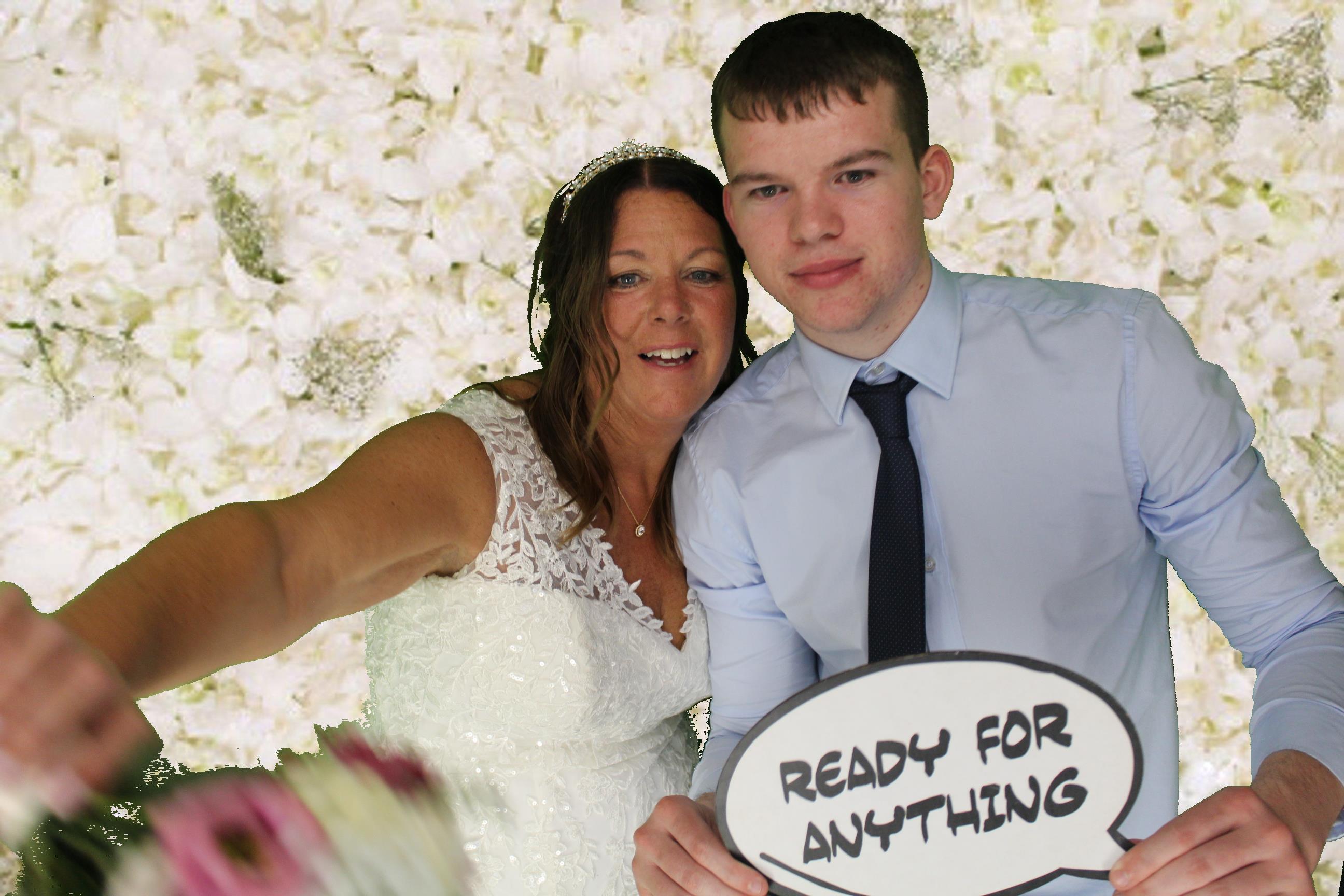 Kim & Dom's Wedding | View more photos from the event at gallery.omegaphotobooths.co.uk/u/Omega-Photobooths/Kim-Doms-Wedding