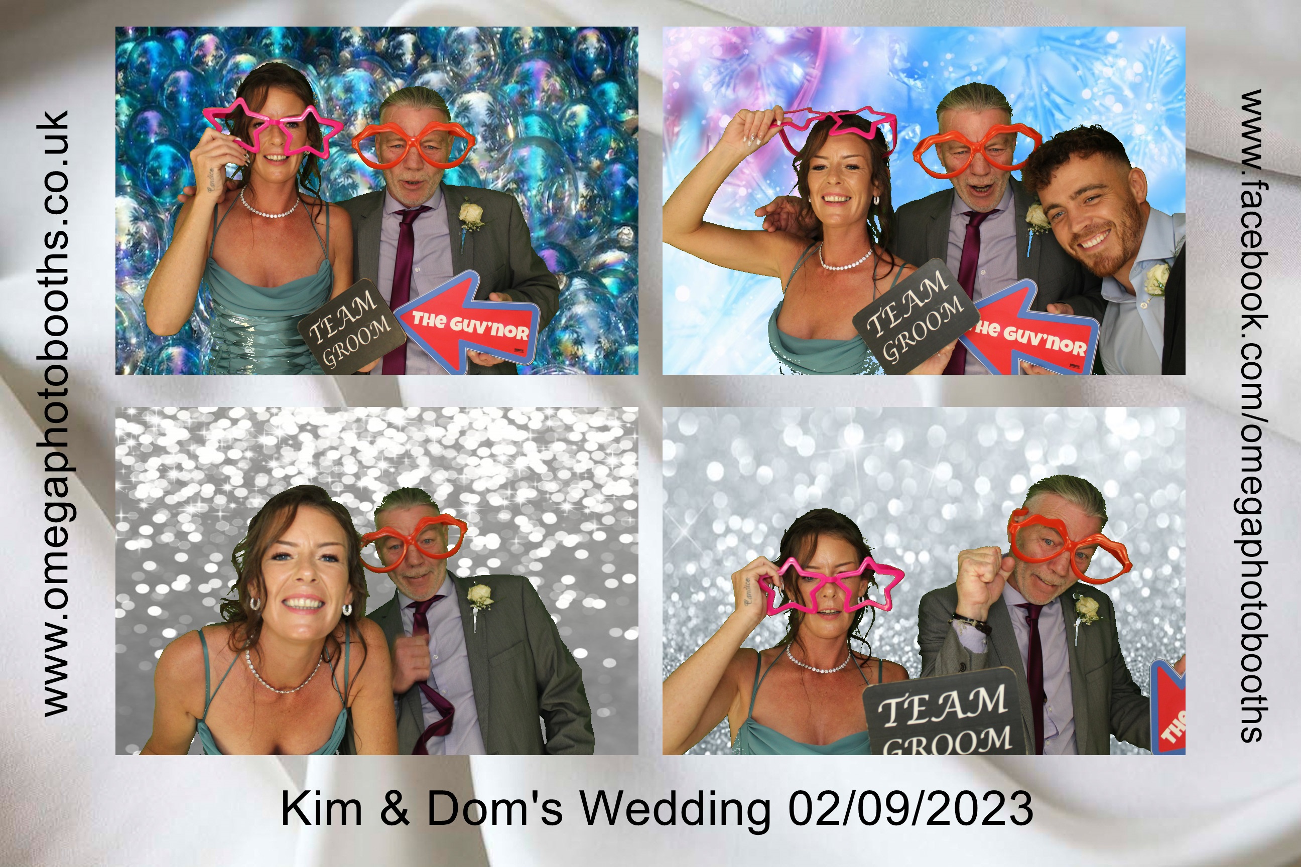 Kim & Dom's Wedding | View more photos from the event at gallery.omegaphotobooths.co.uk/u/Omega-Photobooths/Kim-Doms-Wedding