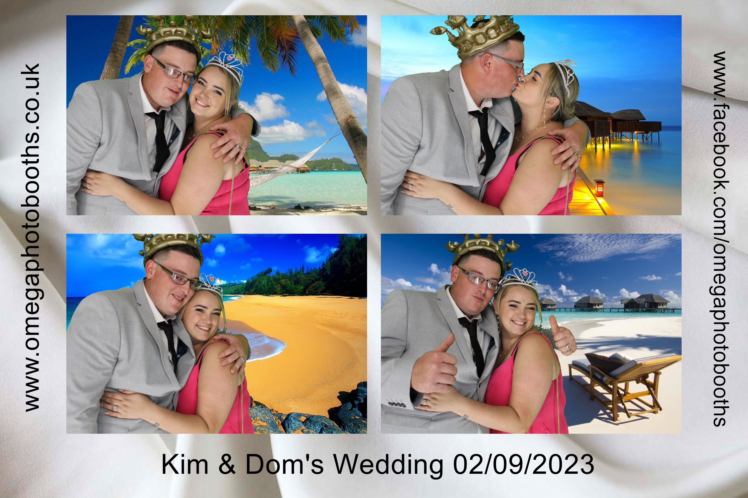 Kim & Dom's Wedding | View more photos from the event at gallery.omegaphotobooths.co.uk/u/Omega-Photobooths/Kim-Doms-Wedding