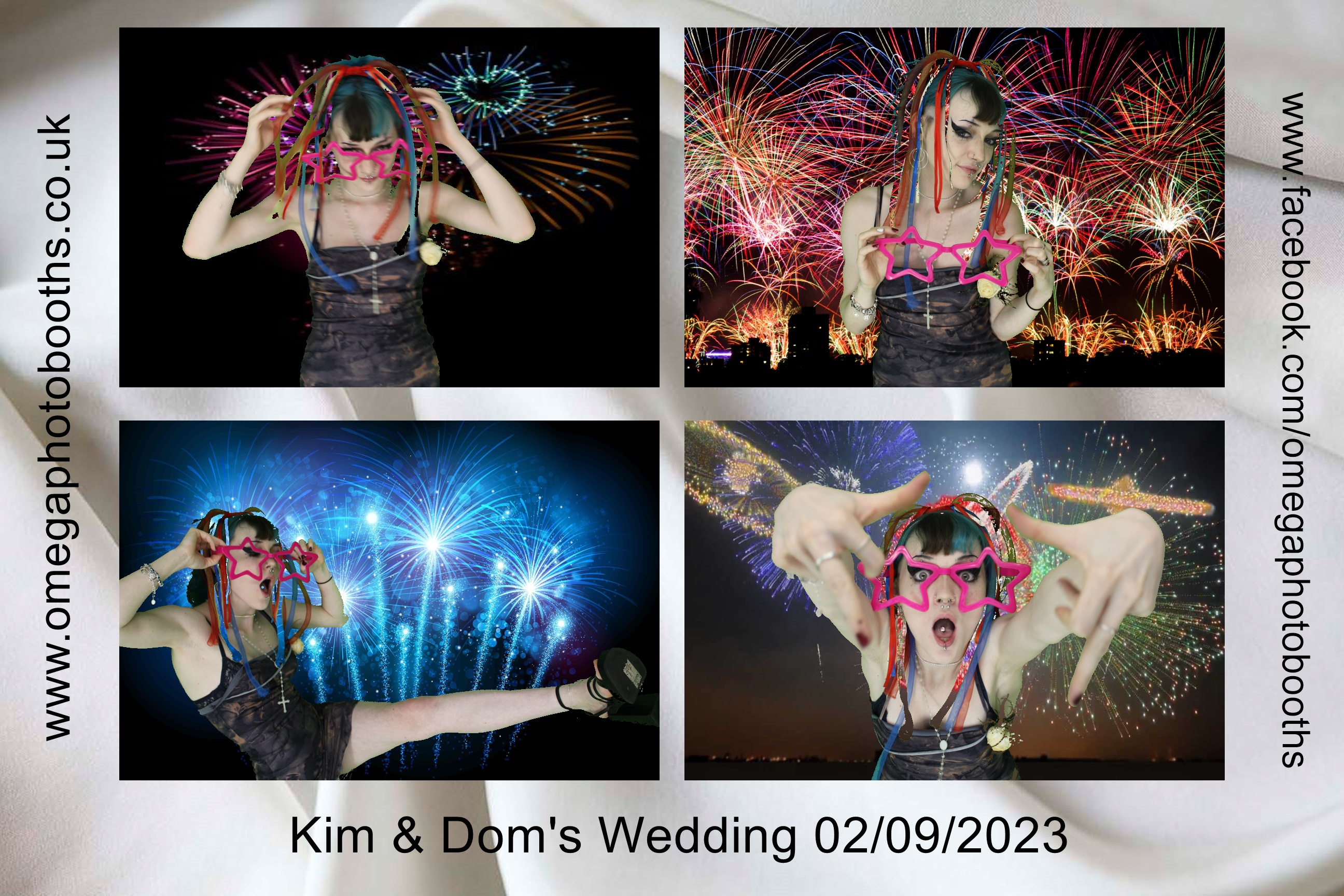 Kim & Dom's Wedding | View more photos from the event at gallery.omegaphotobooths.co.uk/u/Omega-Photobooths/Kim-Doms-Wedding