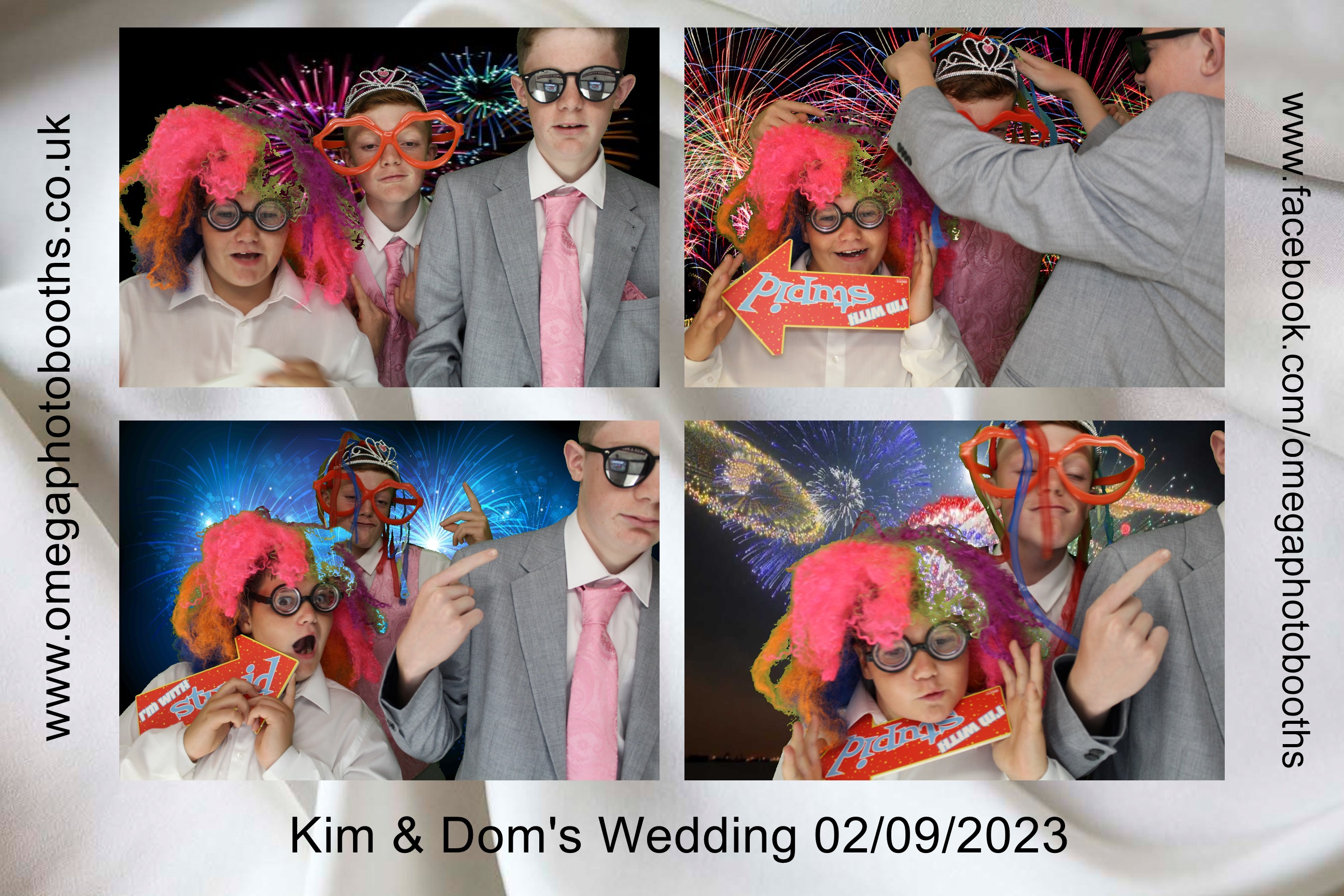 Kim & Dom's Wedding | View more photos from the event at gallery.omegaphotobooths.co.uk/u/Omega-Photobooths/Kim-Doms-Wedding