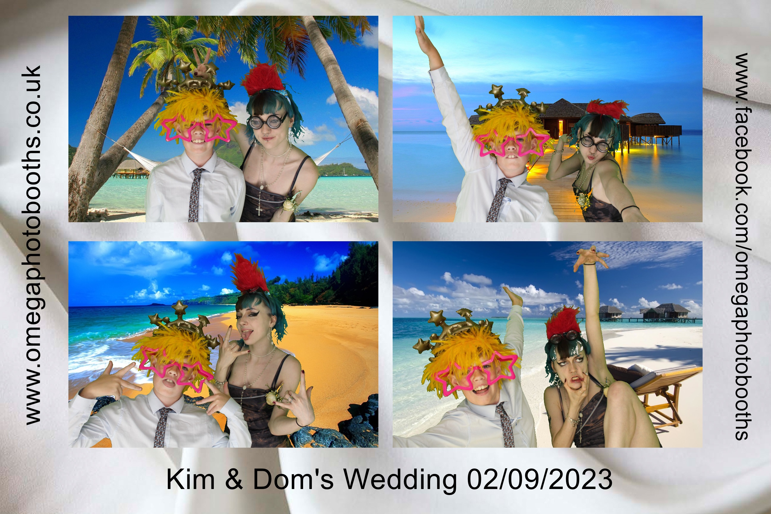 Kim & Dom's Wedding | View more photos from the event at gallery.omegaphotobooths.co.uk/u/Omega-Photobooths/Kim-Doms-Wedding