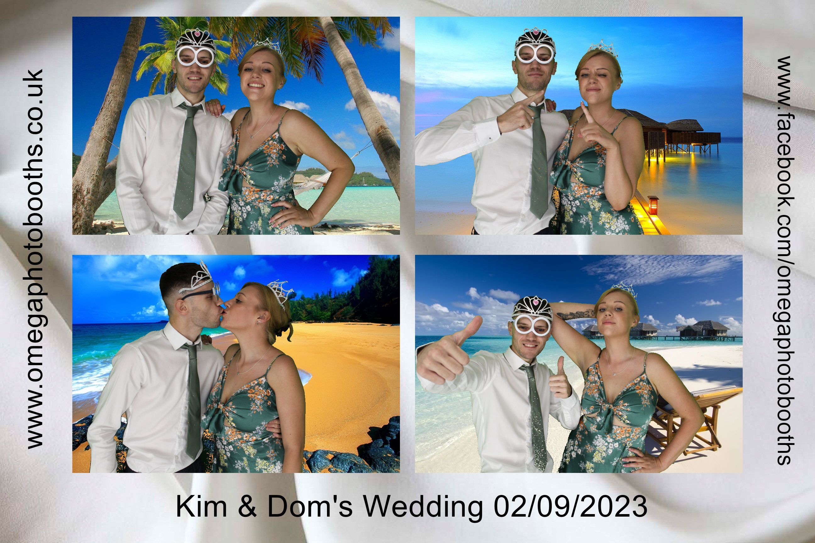 Kim & Dom's Wedding | View more photos from the event at gallery.omegaphotobooths.co.uk/u/Omega-Photobooths/Kim-Doms-Wedding