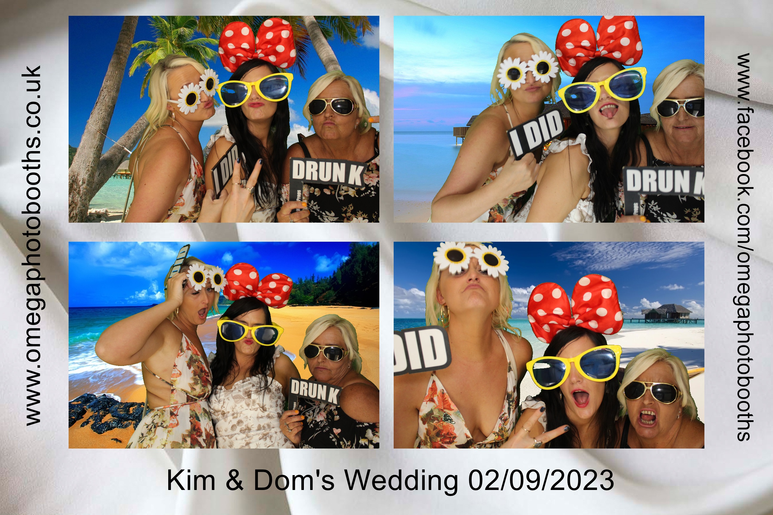 Kim & Dom's Wedding | View more photos from the event at gallery.omegaphotobooths.co.uk/u/Omega-Photobooths/Kim-Doms-Wedding