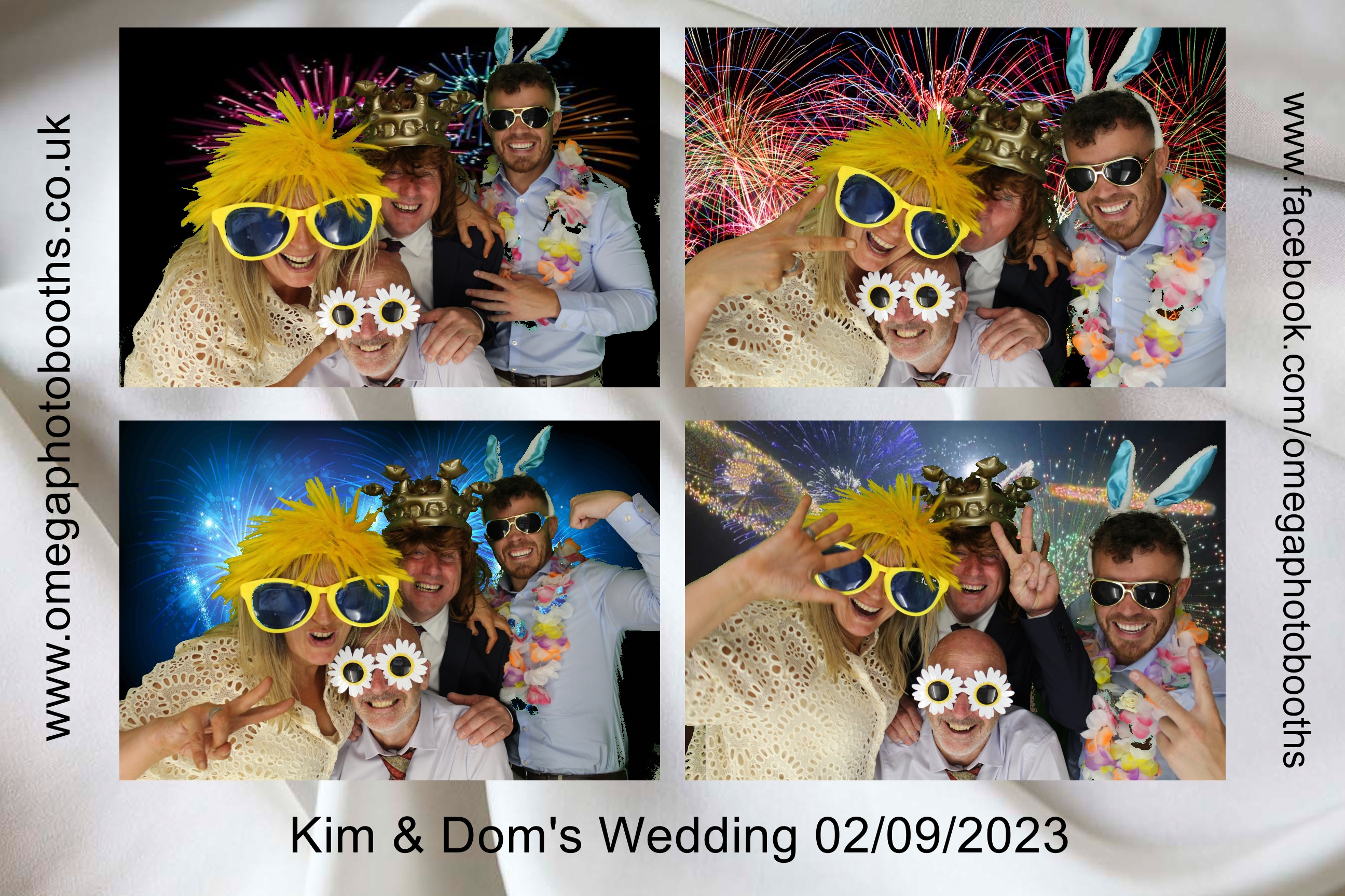 Kim & Dom's Wedding | View more photos from the event at gallery.omegaphotobooths.co.uk/u/Omega-Photobooths/Kim-Doms-Wedding