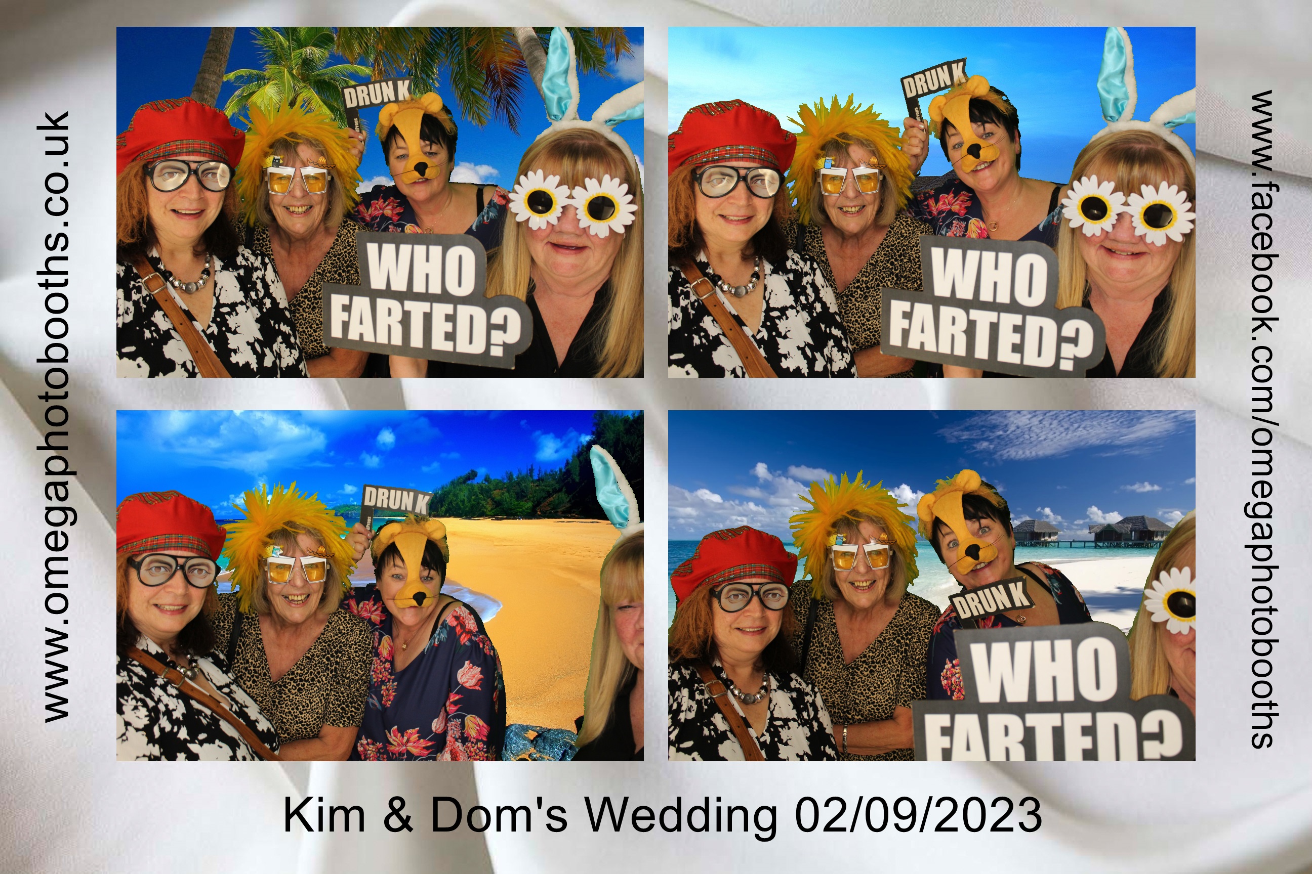 Kim & Dom's Wedding | View more photos from the event at gallery.omegaphotobooths.co.uk/u/Omega-Photobooths/Kim-Doms-Wedding